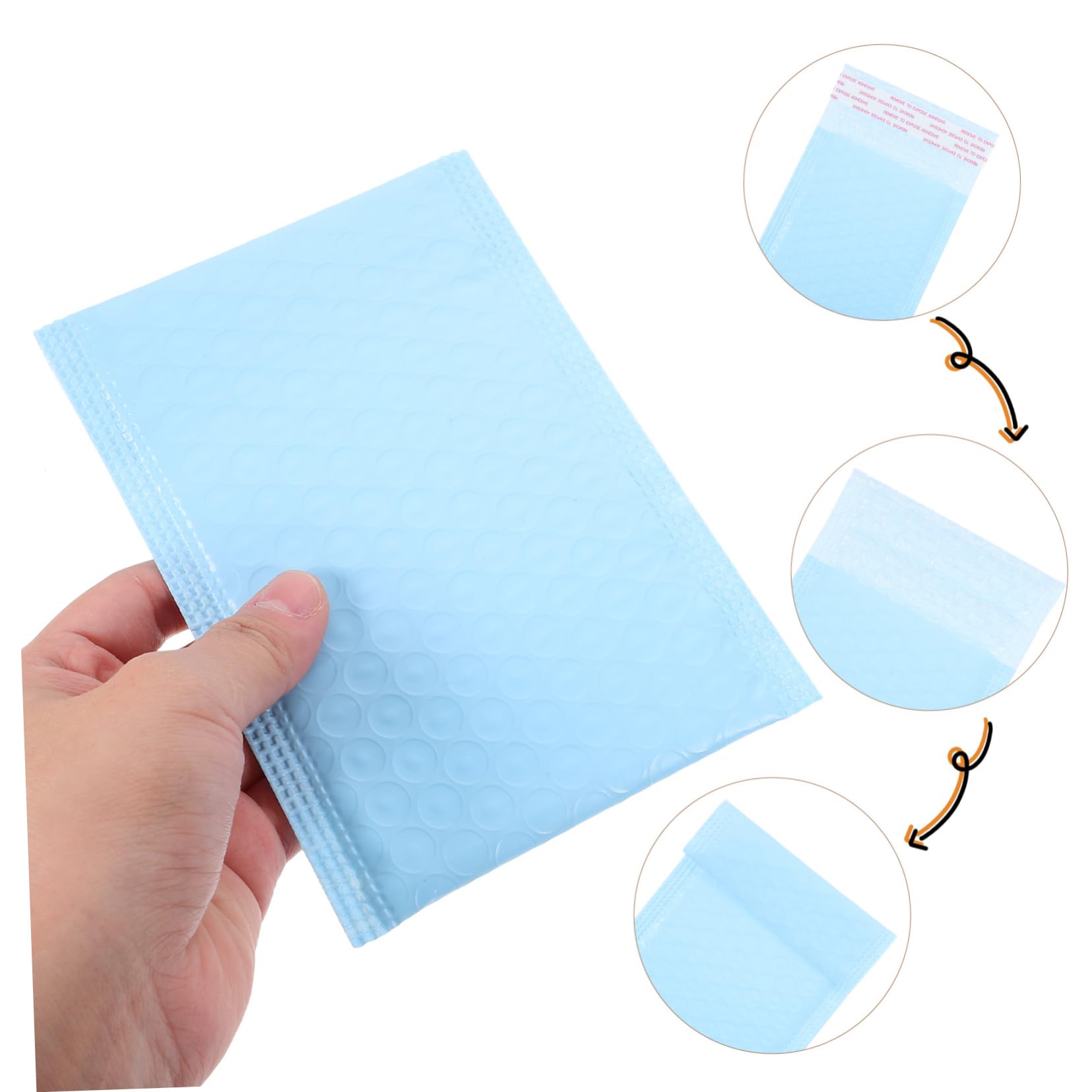 100pezzi Buste Per Spedizione Autoadesive Sacchetti Versatili Per Abbigliamento e Regali Resistente e Sicura Confezione Per Piccole Attività