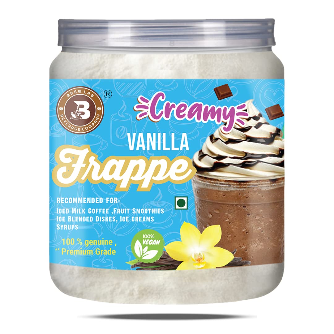 Brew Lab Creamy Vanilla Powder | Great for Baking,Frappes,Shakes,Cake & Desserts Coffee Sprinkler (250 g, Vanilla Flavoured) (B0BRVF8DFN) Amazon Price History, Amazon Price Tracker