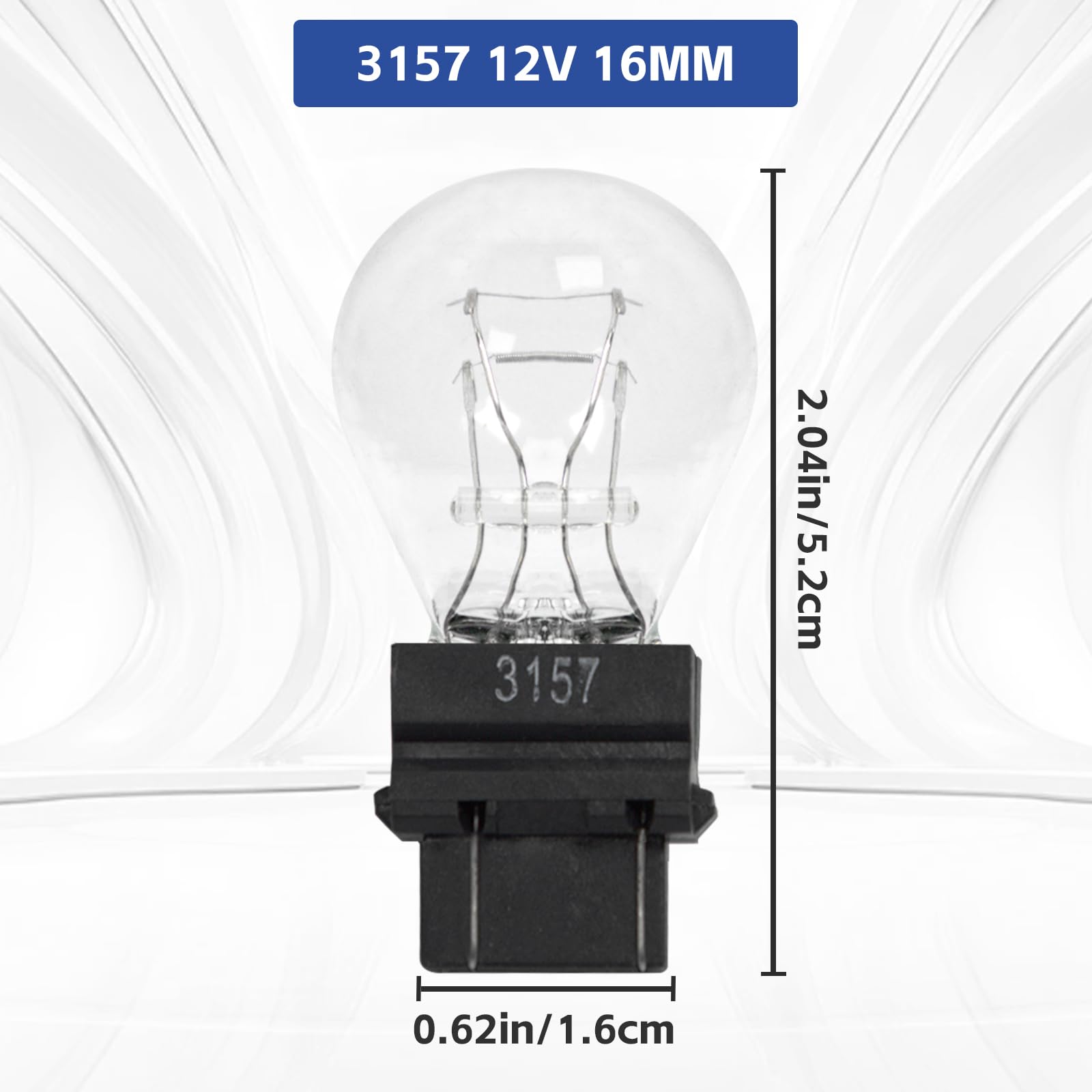 10 Pcs 3157 Bulb,Brake Light Bulbs Replacement,Turn Signal Bulbs,Tail Light Bulb,Reverse Bulb,Daytime Running Bulb-Bu-lb,Lighting Parts(12V 21/5W)