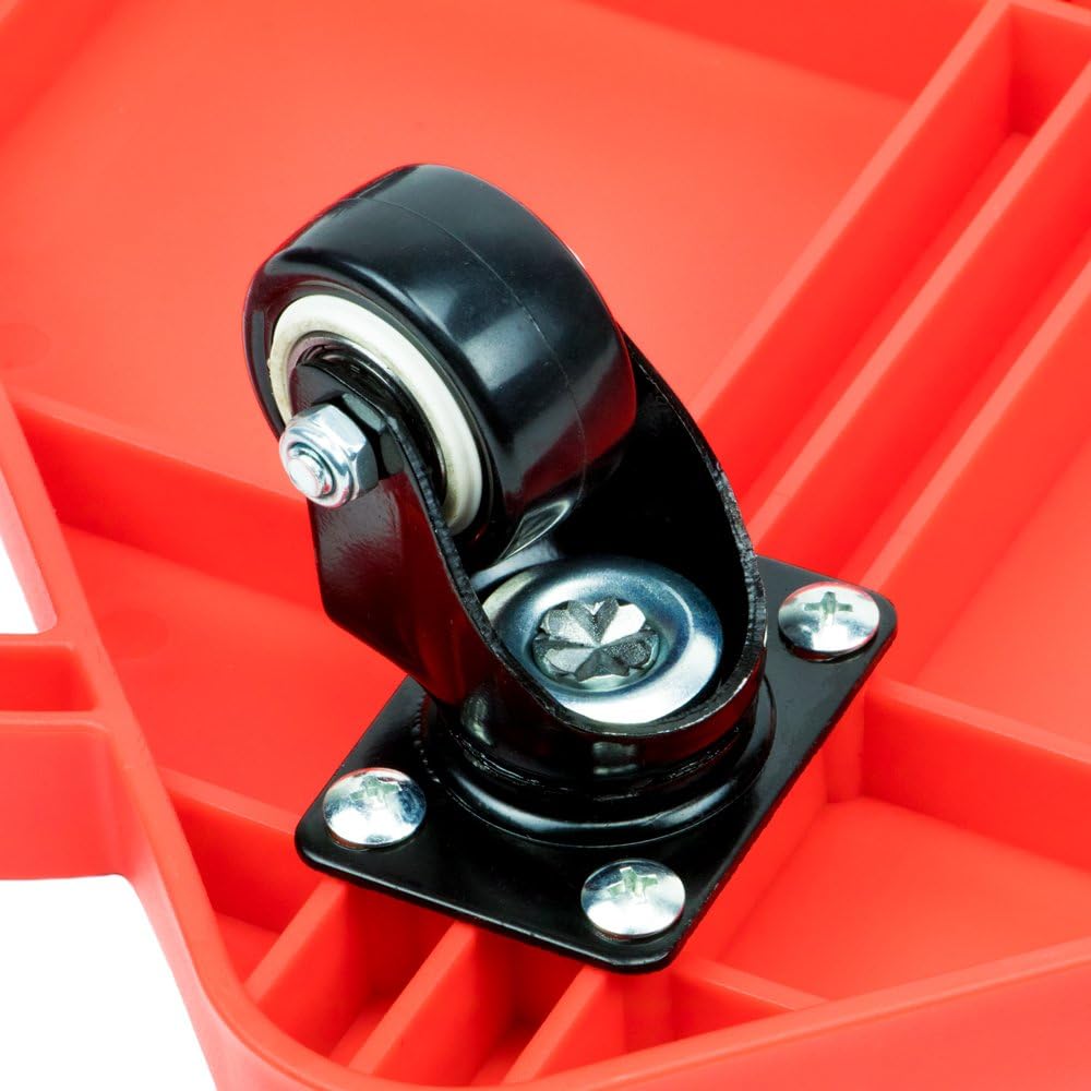 11.5" Gym Class Super Scooters Sliding Board with Non-Skid Casters and Safety Handles by K-Roo Sports