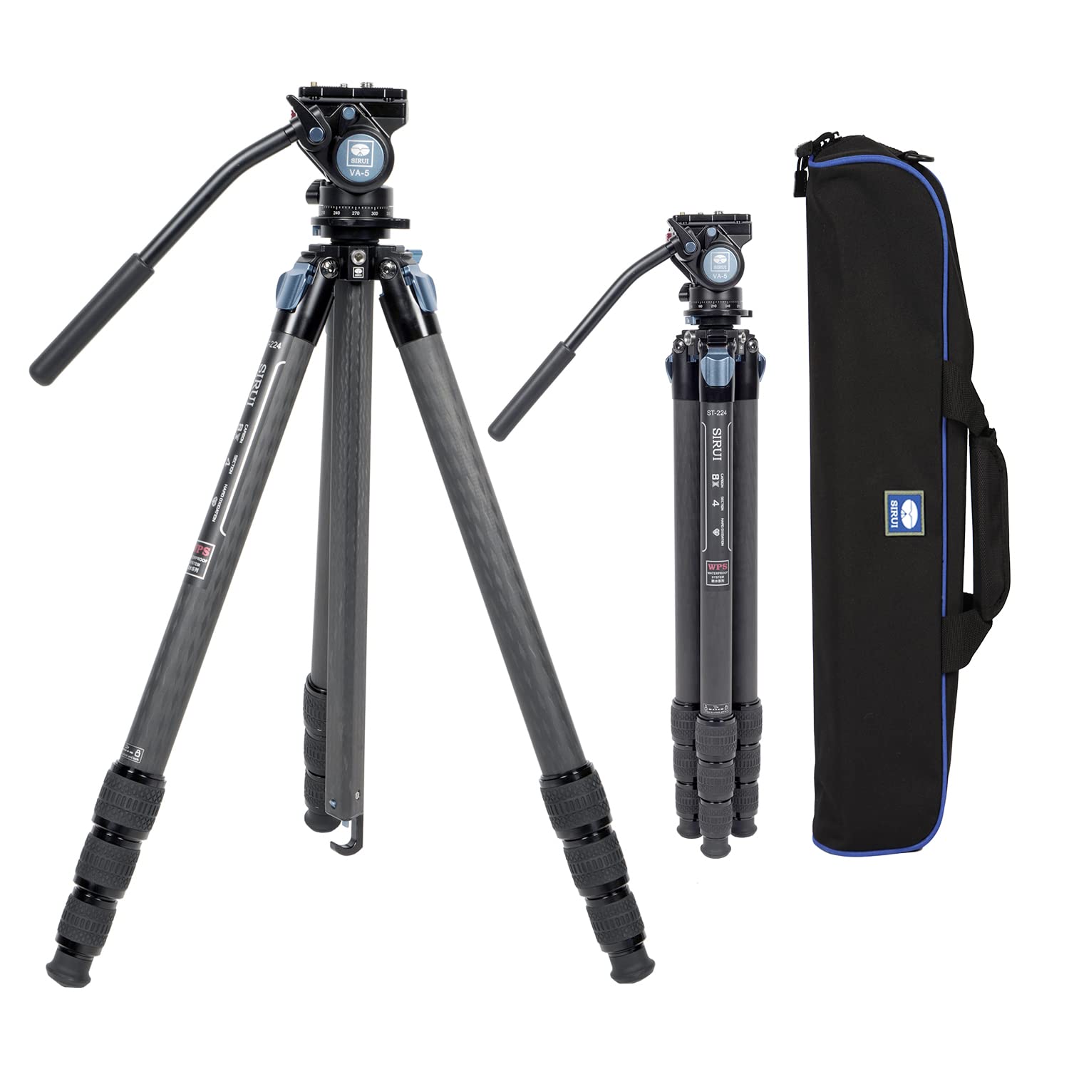 Amazon.com : SIRUI Professional Carbon Fiber Tripod with 360°Fluid