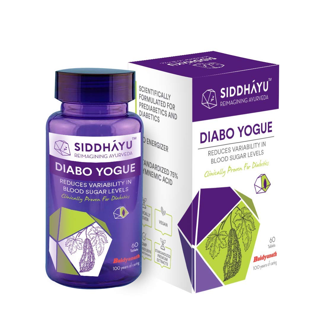Innovita Siddhayu Diabo Yogue | Diabetes Medicine Ayurvedic | Blood Sugar Tablets | Natural Diabetes