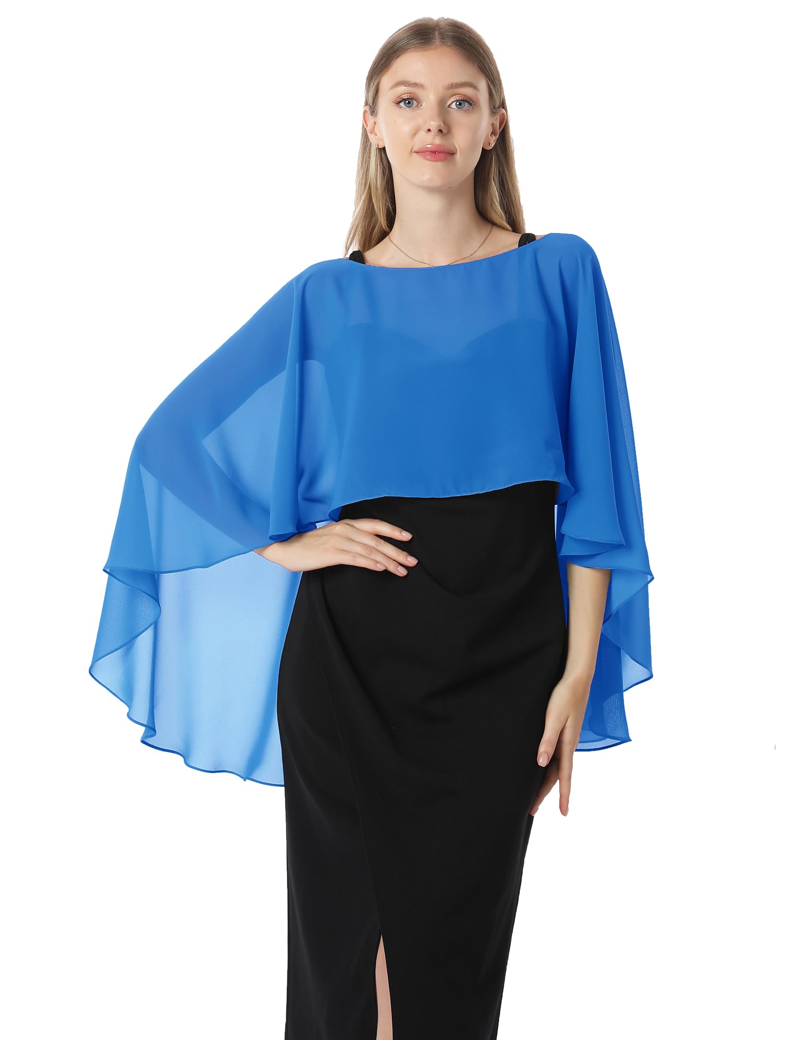 Chiffon Cape001 Chal de pashmina Mujer