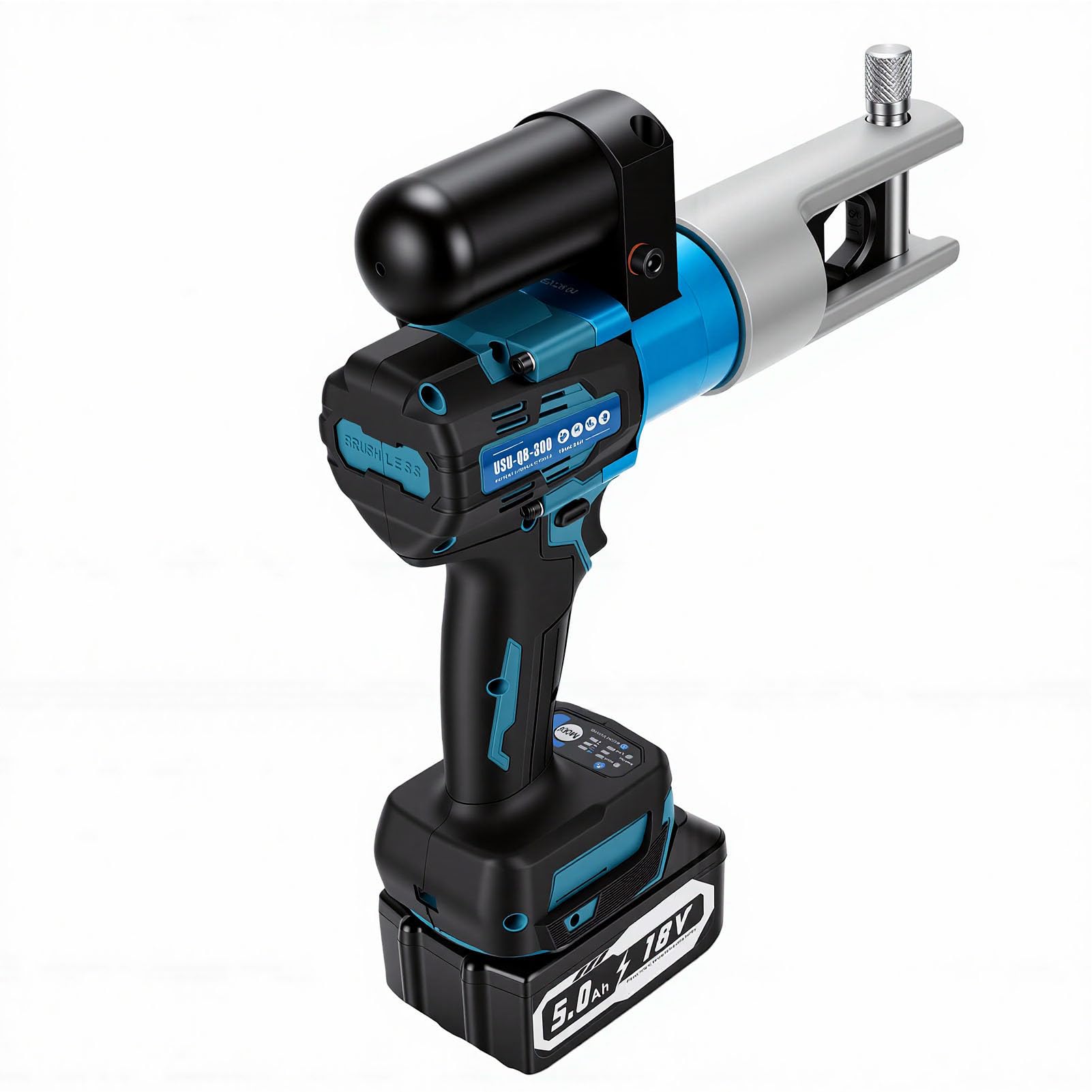Matybobe Pince à Sertir Hydraulique électrique, 90KN, Légère et Portable
