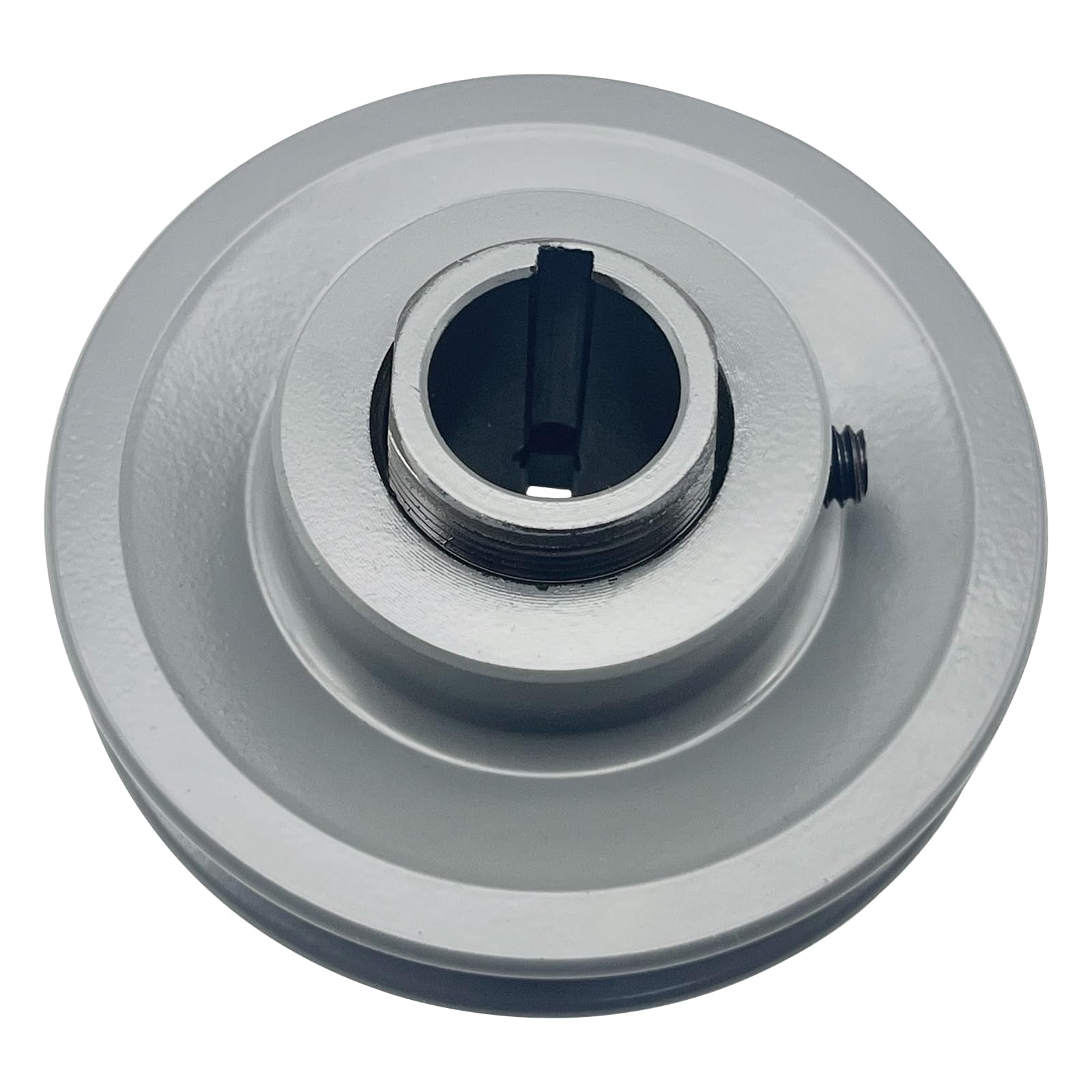 Polea de paso variable 1VL40-7/8, diámetro exterior de 3.75 pulgadas, orificio de 7/8 pulgadas, material de hierro fundido, polea de correa en V de una sola ranura VL para correas "3L","4L","5L