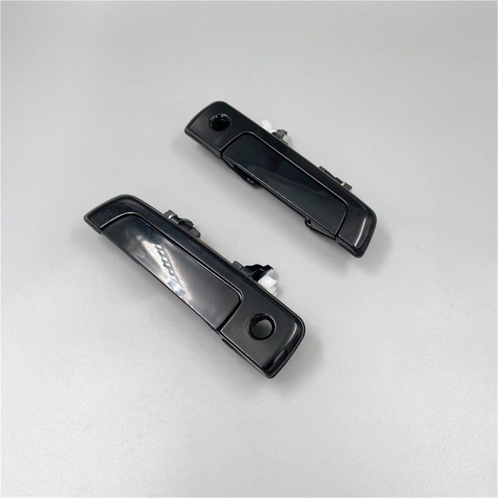 LMGBJJN Fit for Mitsubishi Lancer Galant 1994-2004 Hafei Simbo Black Front Door and Rear Door Outer Handle(Front 1 Pair)