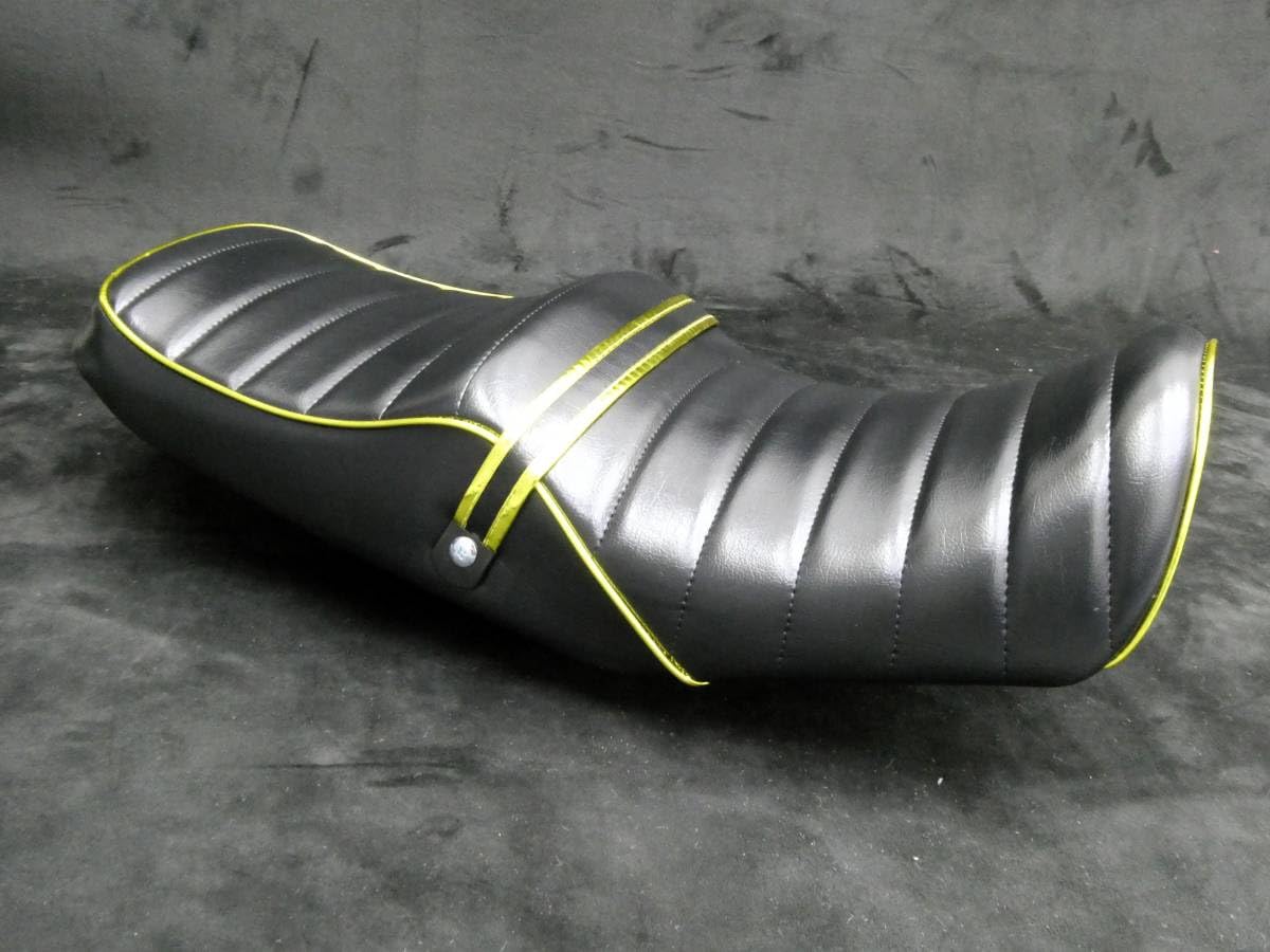 XJR400前期黒金タックロールシート/4HM新品