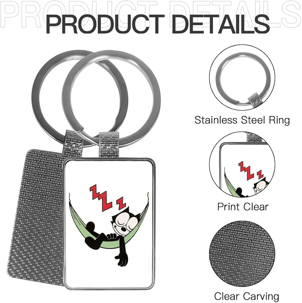 Amazon.co.jp: [JANUA] フィリックス・ザ・キャット キーホルダー キー