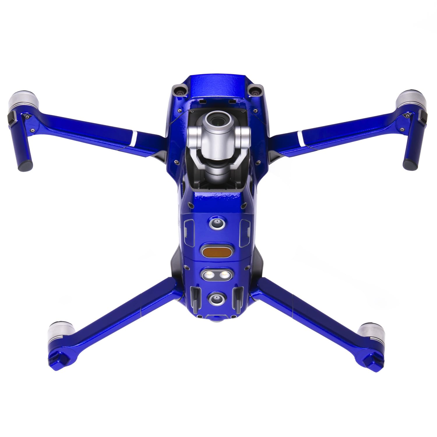 Wrapgrade Skin Sticker kompatybilna z DJI Mavic 2 | Jednostka główna (STRATOSPHERE BLUE)