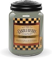 Vista 4 de Velas Candleberry Fragancias Fuertes para el Hogar Hechas a Mano en los Estados Unidos Altamente Perfumadas 135 Horas de Quemado Frasco