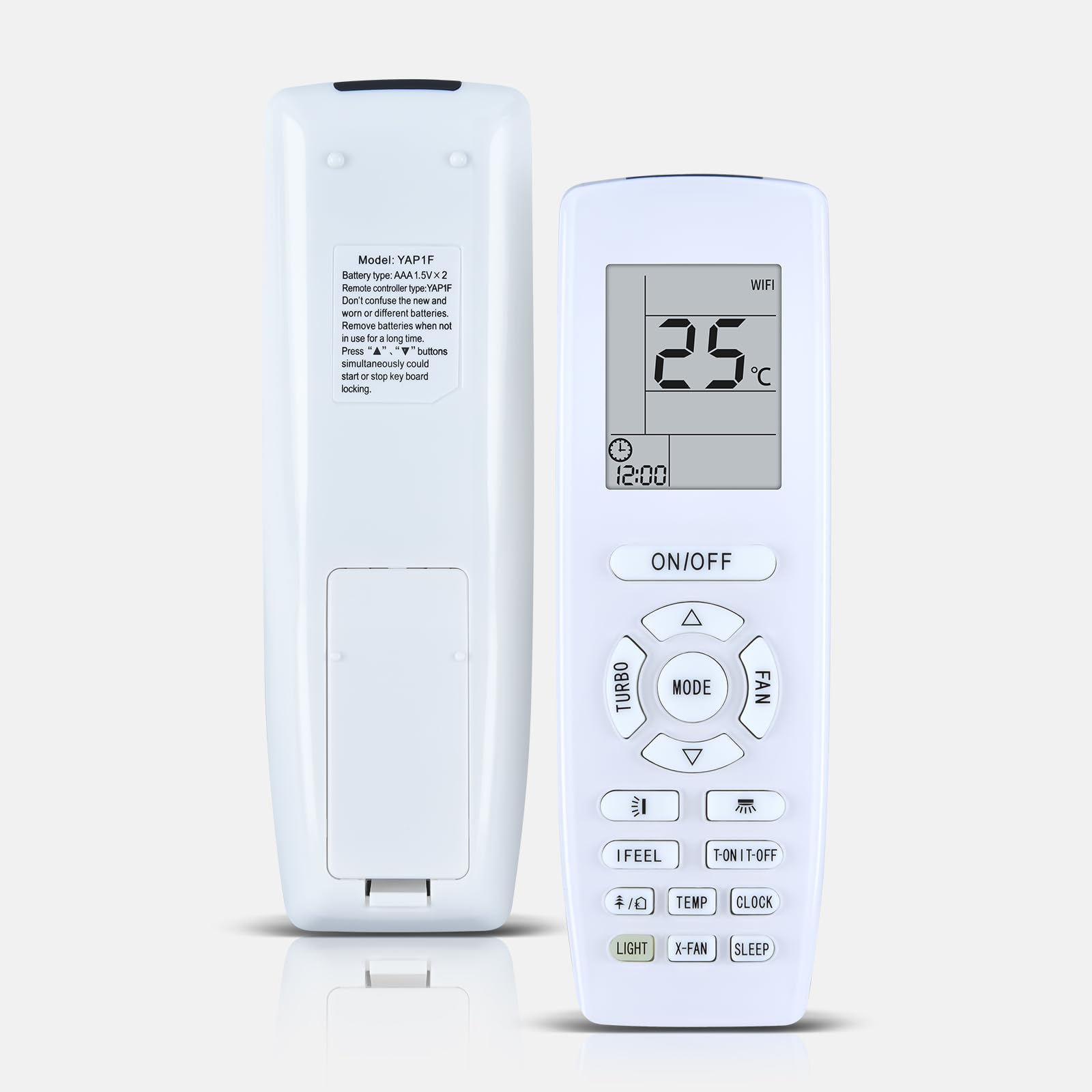 YAP1F New Replacement Remote Control fit for GREE AC Air Conditioner Fernbedienung