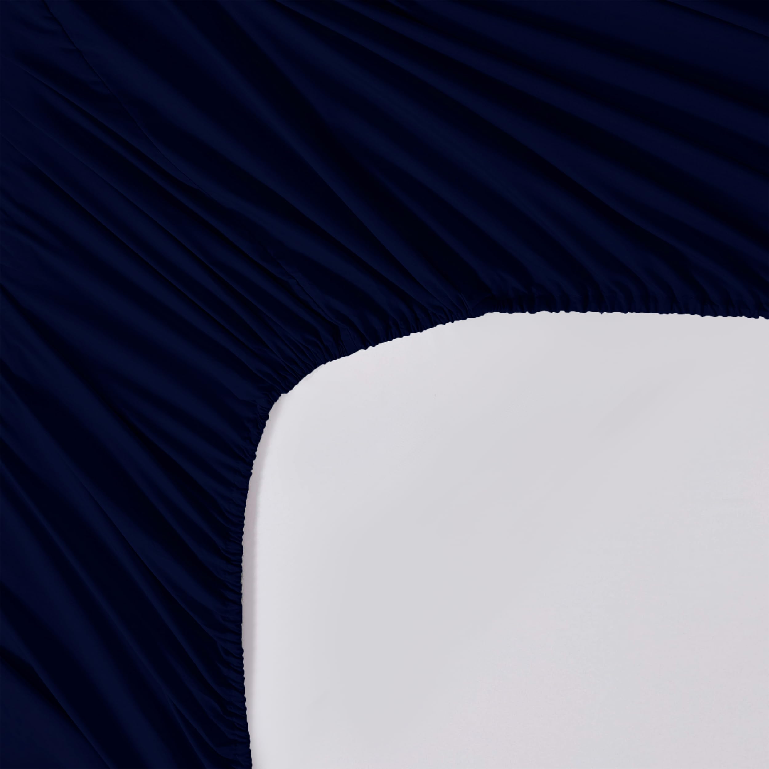Oxford Homeware Double Fitted Sheet - Image 4