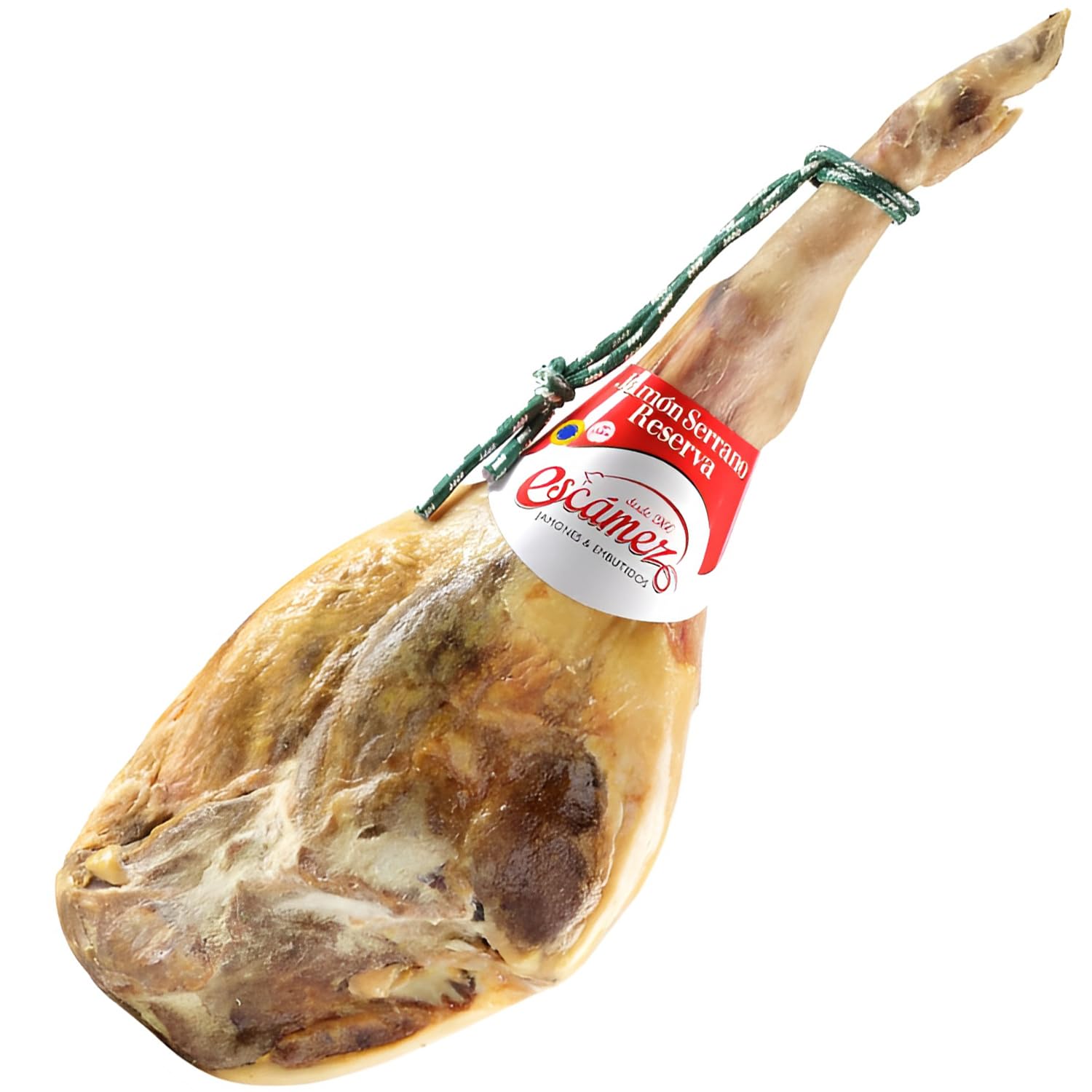 Jamon Serrano ETG Reserva C/P | Perniles de 8 a 9 kilos | Premiado al mejor Jamón 2020 | Jamón Serrano de Curación Superior a 20 meses | Sin Gluten