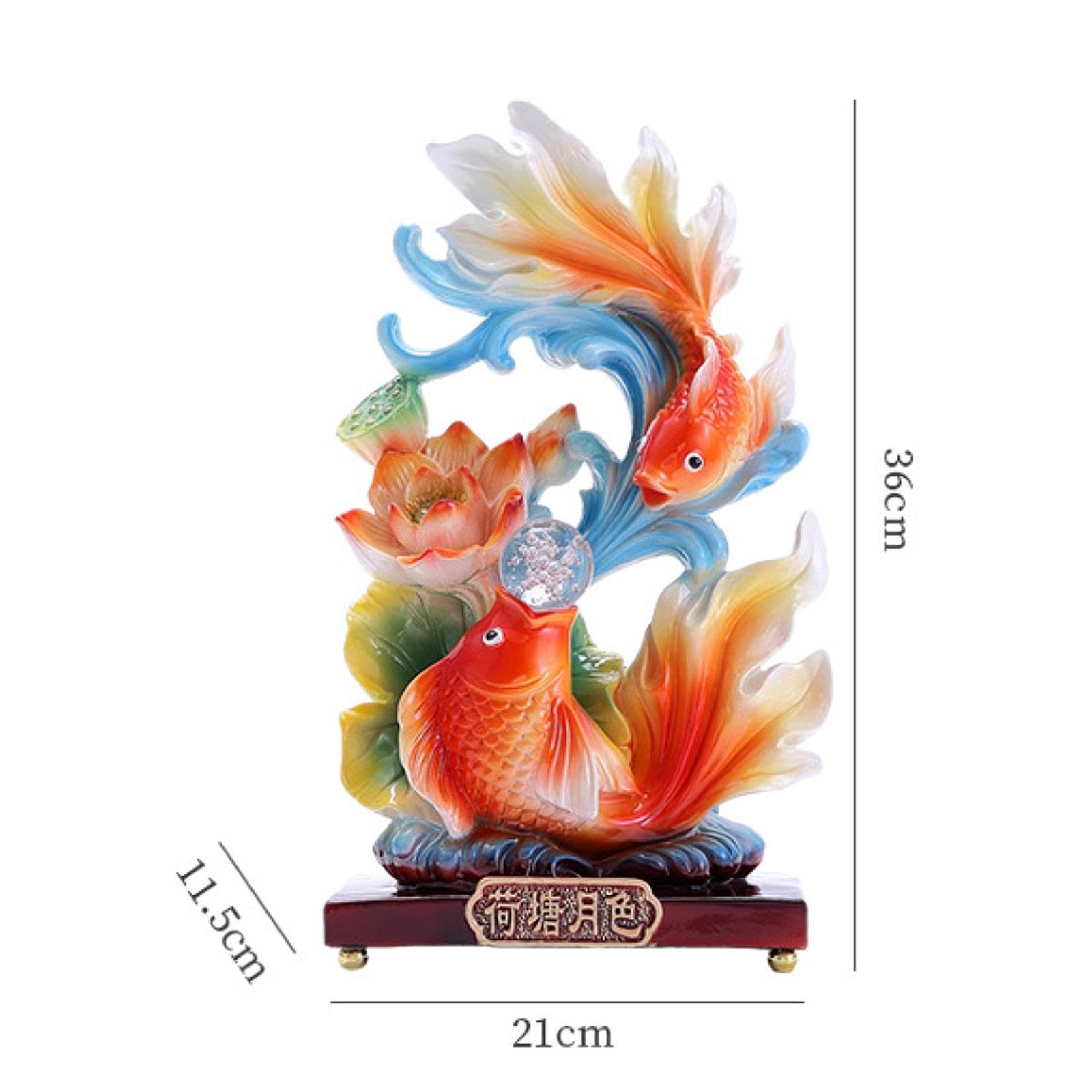 水彩画 ジャンボ鯉のぼり F4 カラフルな鯉のアートプリント 風水魚 陰陽 鯉 蝶 鯉 ハーモニー