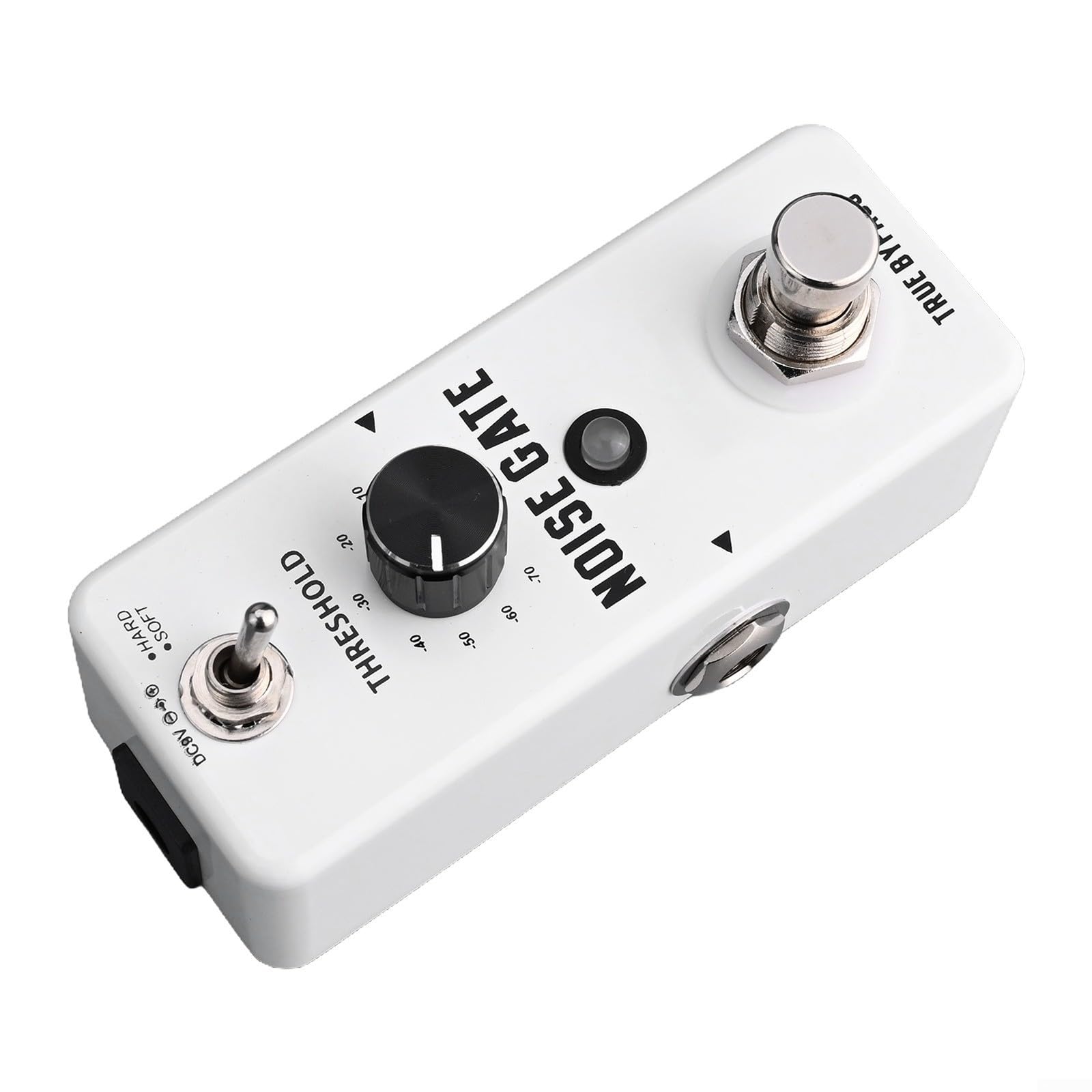 Noise Gate Pédale pour guitare électrique, pour Rowin LEF319, 2 modes de réduction du bruit, construction en alliage de zinc, bypass transparent, voyant d'état LED