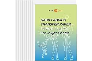 HTVRONT Printable Heat Transfer Paper for Inkjet Printer