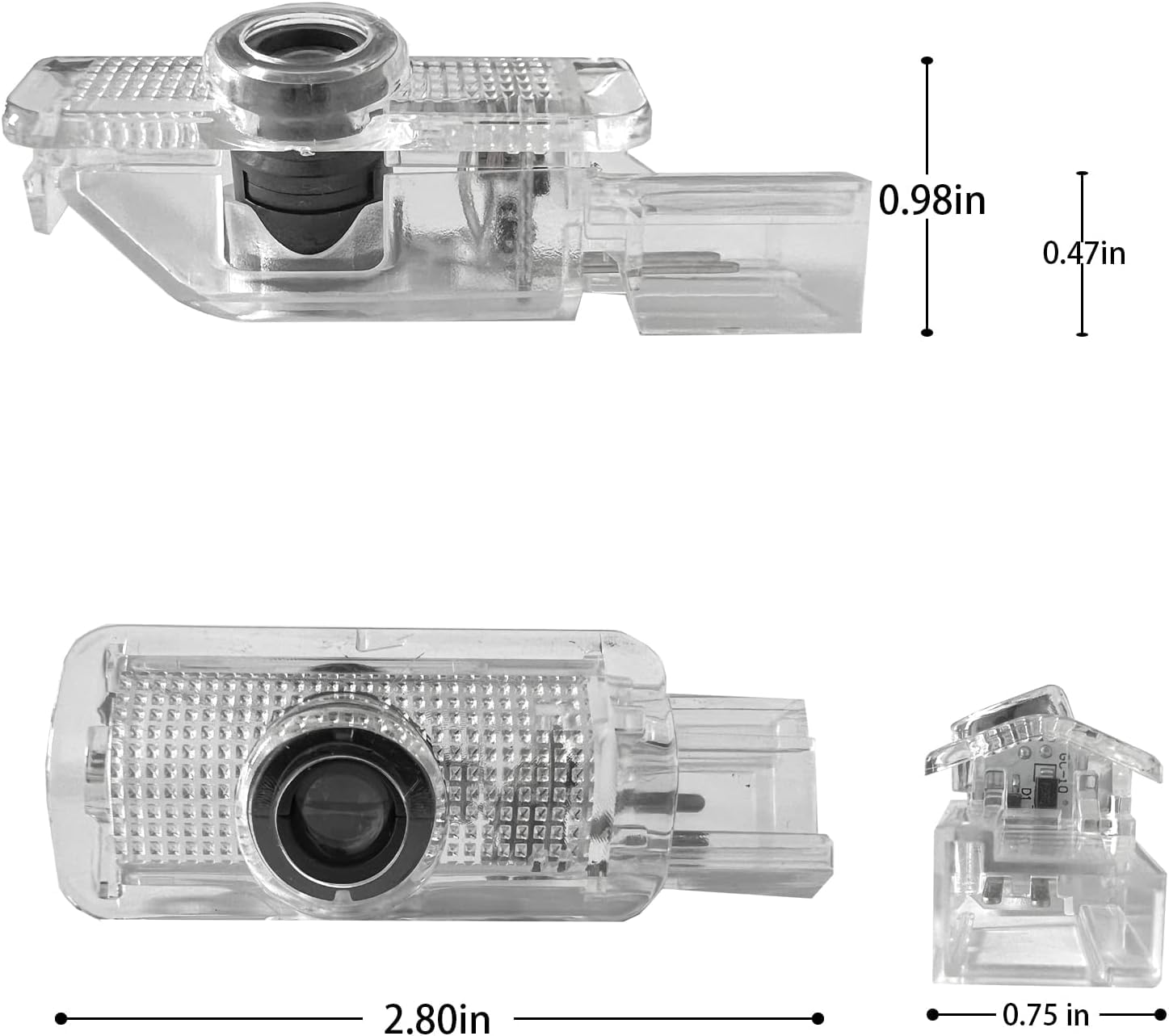 Willkommenslicht für Mercedes R-Klasse W251 ML W164 GL X164 LED Projektor Einstiegsbeleuchtung Logo Laser Türlicht (MB Stern)