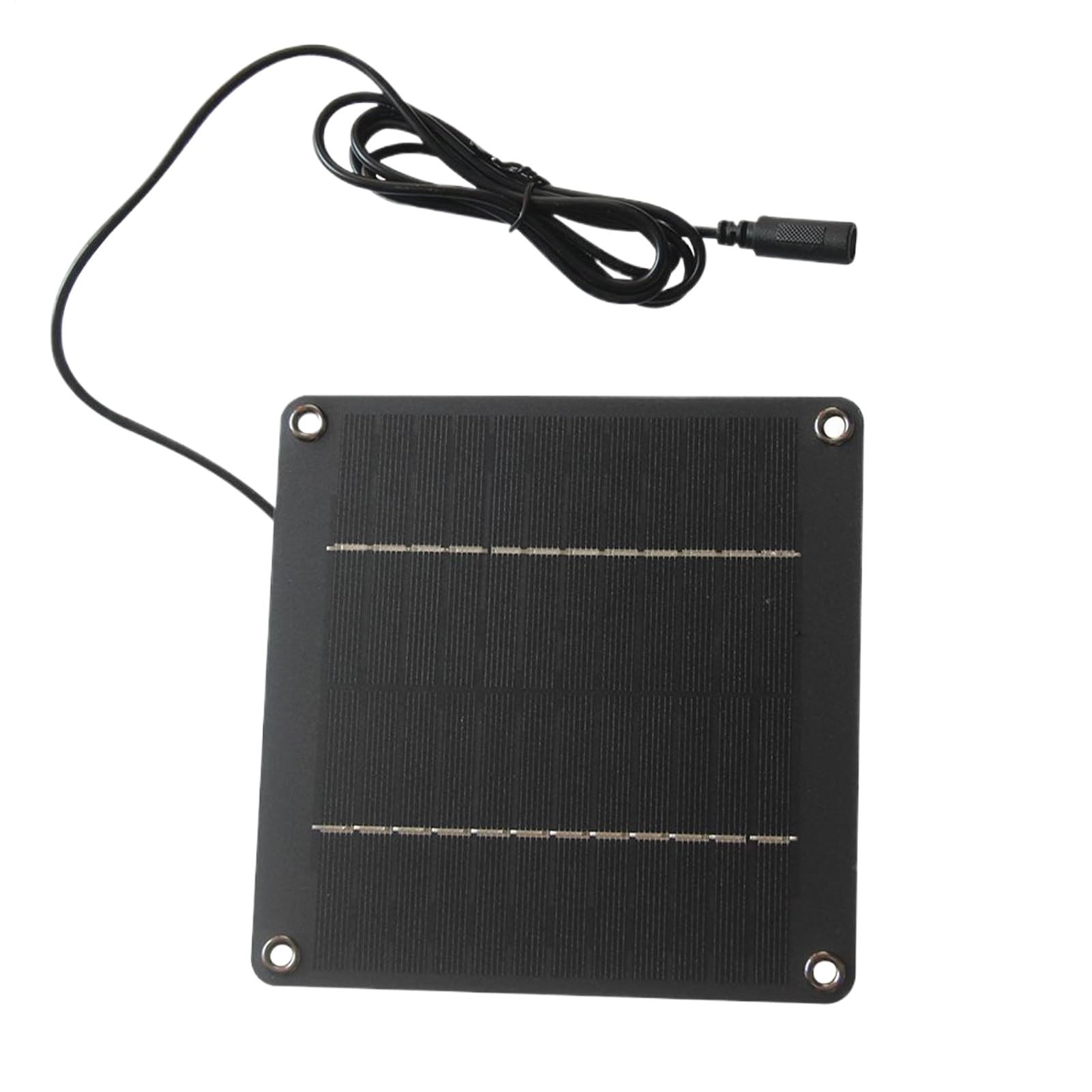 Panel solar para camaras de seguridad exteriores de 12V e impermeable para patio jardin y camping
