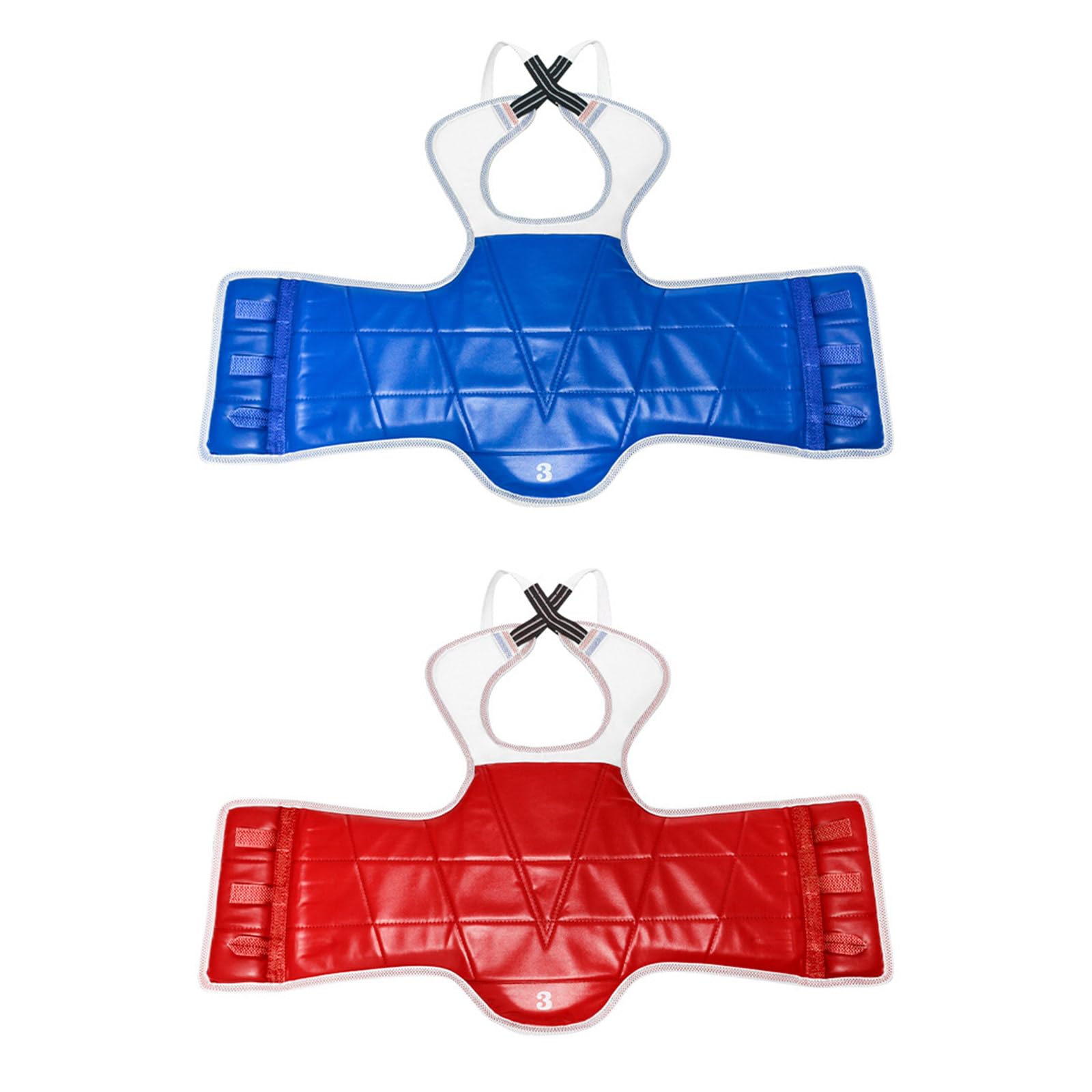 Taekwondo Armature Petto Alta Densità Texture Pelle
