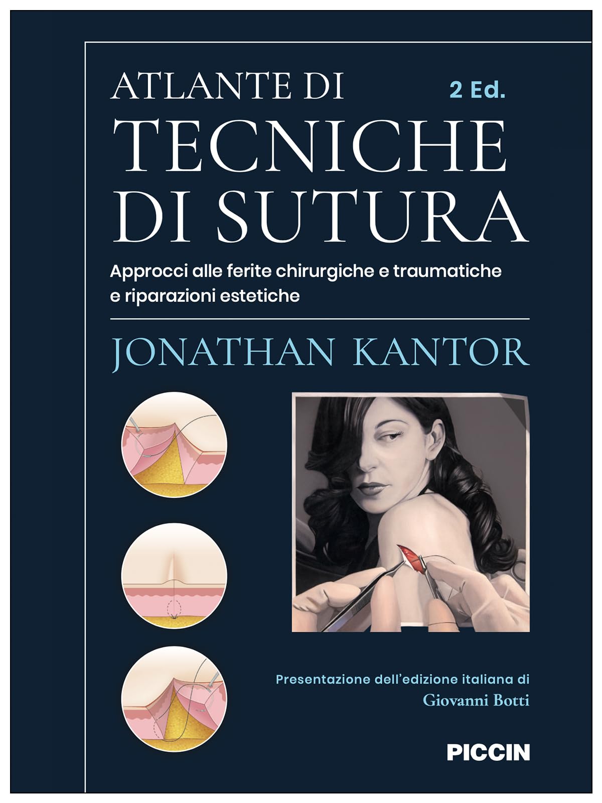 Atlante di tecniche di sutura. Approcci alle ferite chirurgiche e traumatiche e riparazioni estetiche