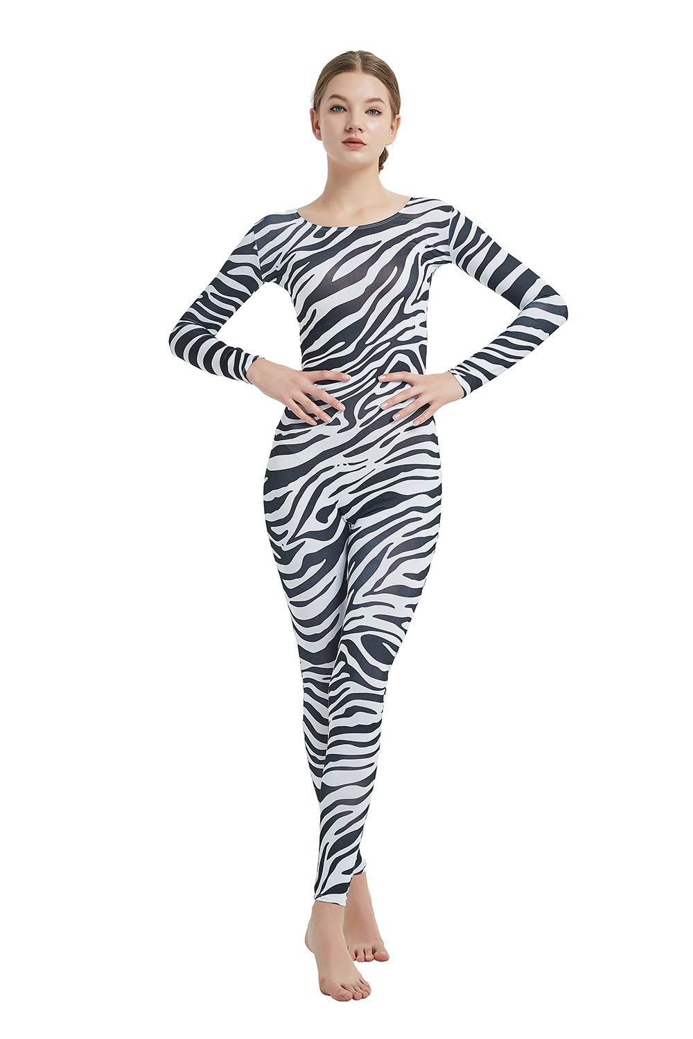 Full Bodysuit Damen Einteiler Einteiler Spandex Zentai Einteiler