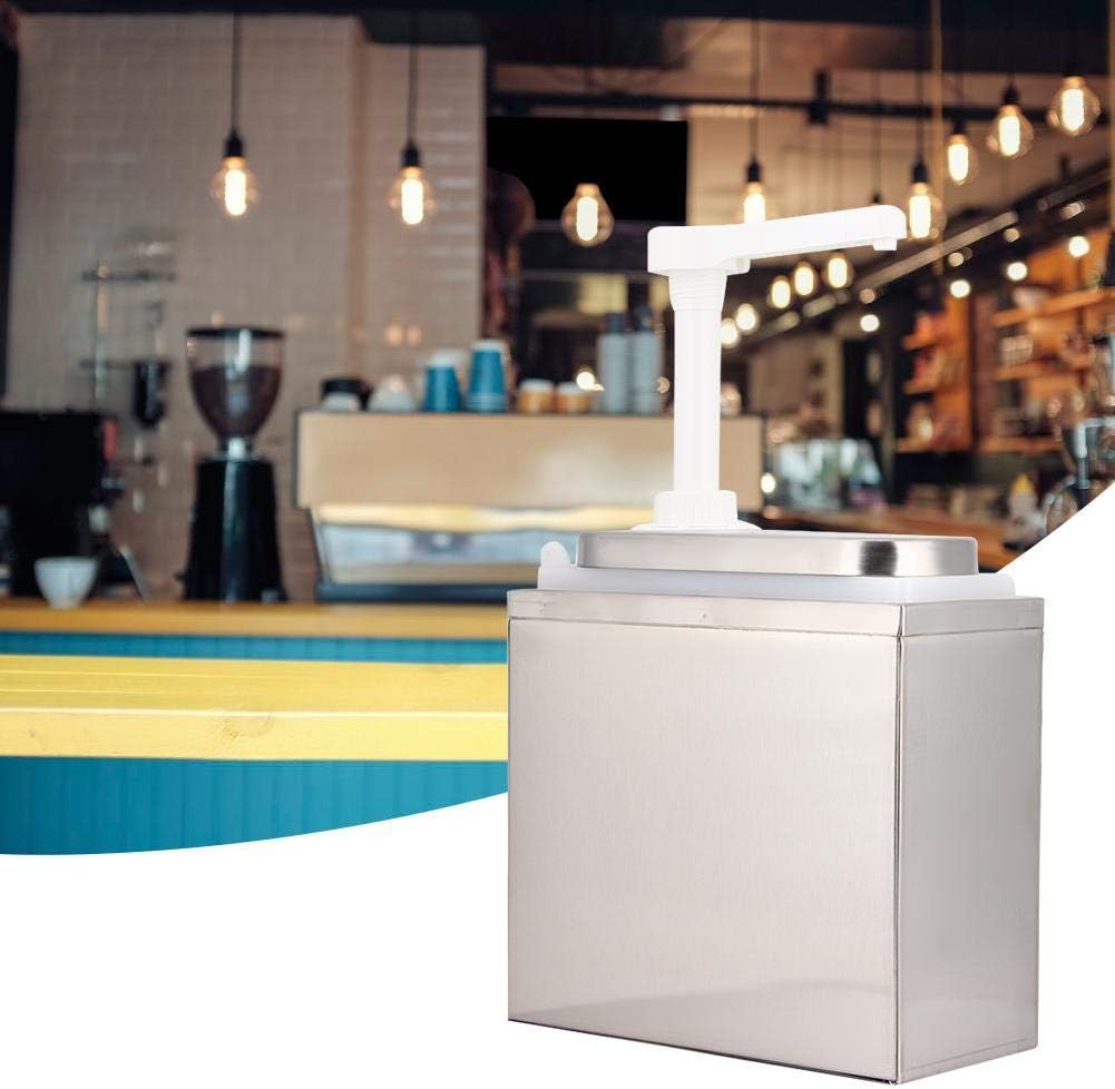 2L Kitchen Sauce Dispenser, Large Capacity Sauce Pump Condiment Dispensing Tool for Home Restaurant Hotel Use