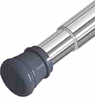 Bastone Per Tenda Doccia Estensibile 70-130cm - Ø25mm, Fissaggio A Pressione Senza Viti - Foto 3