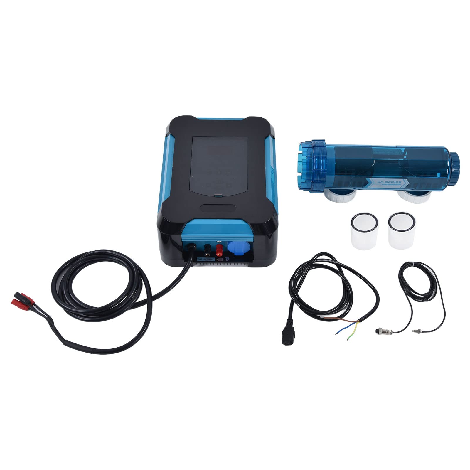 aqxreight 1.70KW Générateur de Sel électrolytique Machine de Chloration de l'eau de Piscine Système d'eau Salée Machine de Courant de Piscine