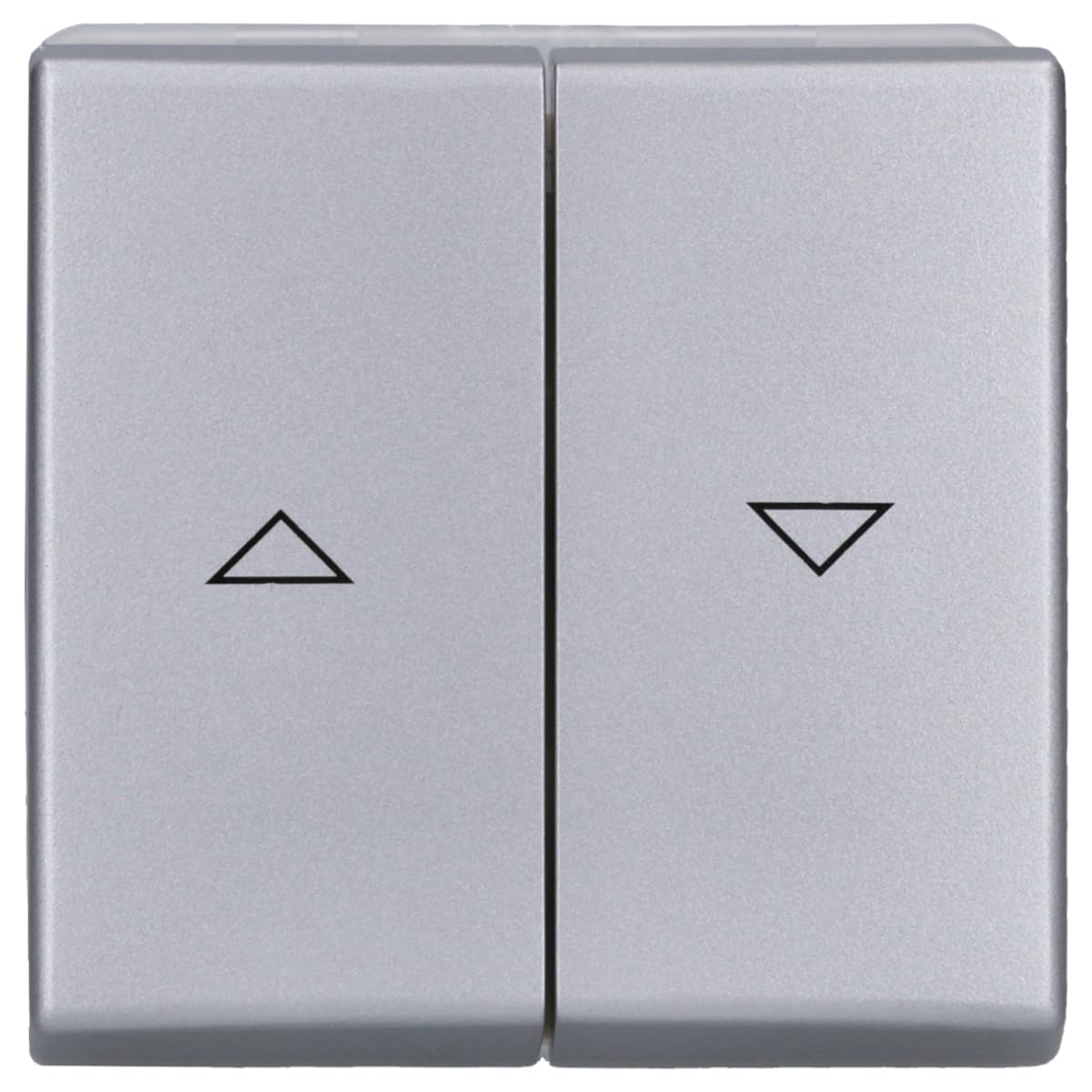 Busch-Jaeger 2126-33 Pokrywa do włącznika/przycisku żaluzji, srebrne aluminium