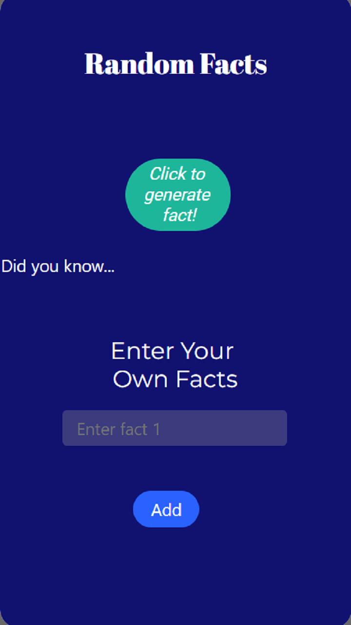 Random Fact - App on Amazon Appstore