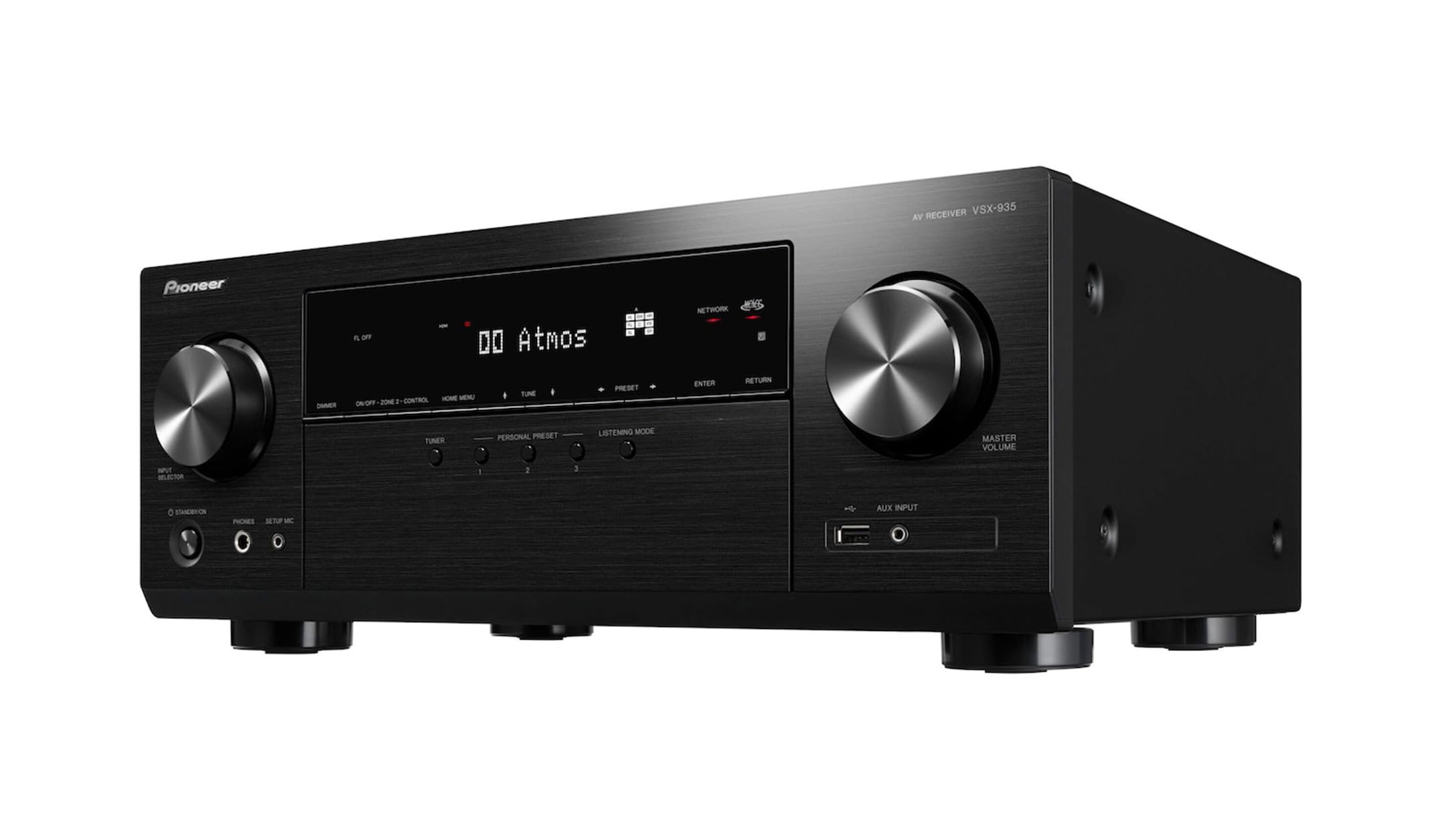 Pioneer VSX-935 7.2-Kanal Netzwerk-AV-Receiver, Schwarz