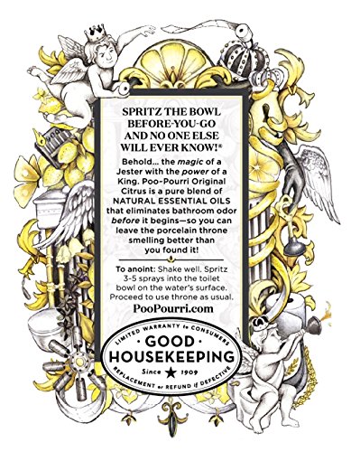 Image of Poo-Pourri Before-You-Go Toilet Spray Bottle, Original Scent, 2 Fl Oz (Pack of 2)