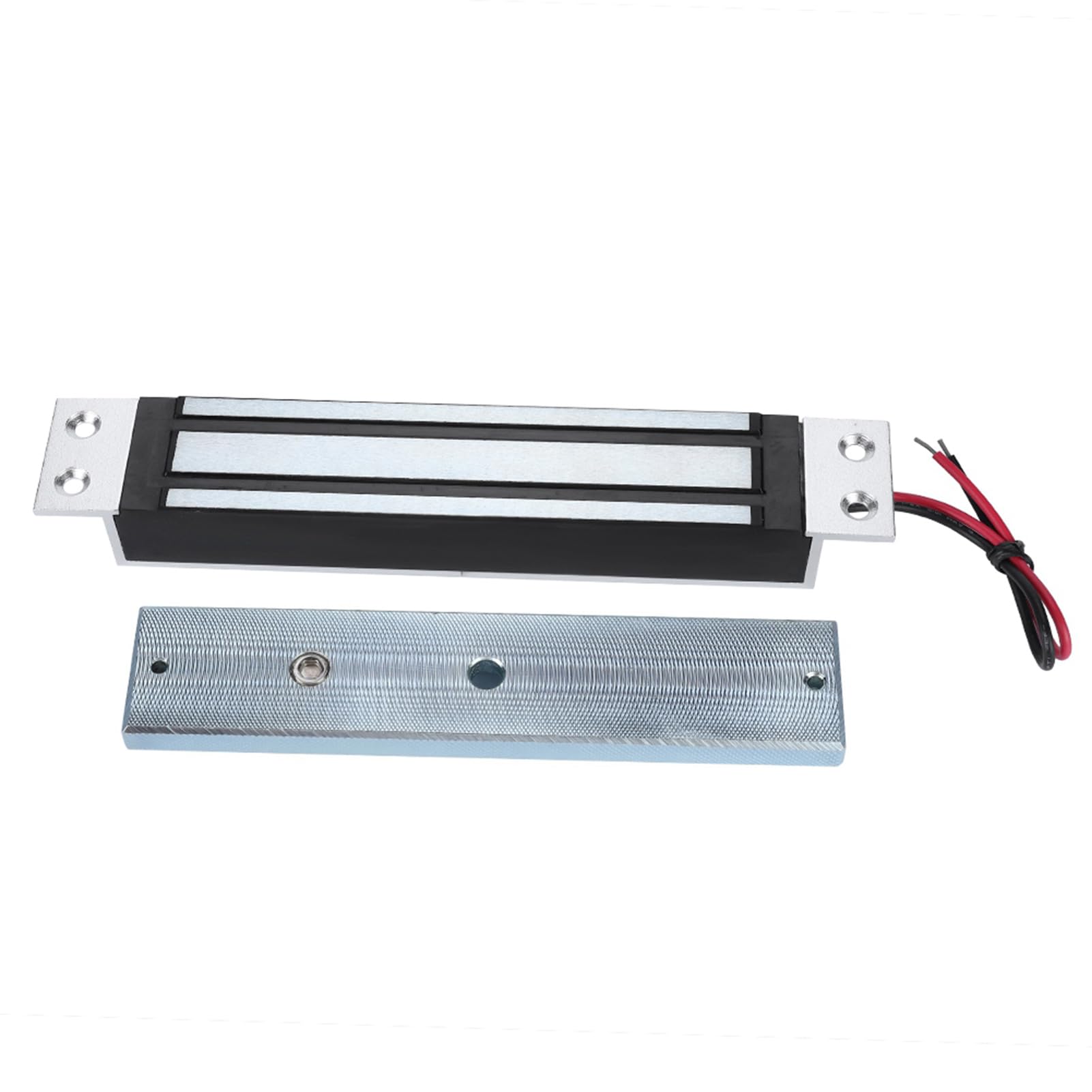 Cocoarm Elektromagnetyczny Zamek do Drzwi, 600 Lb NC 12V Siła Trzymania