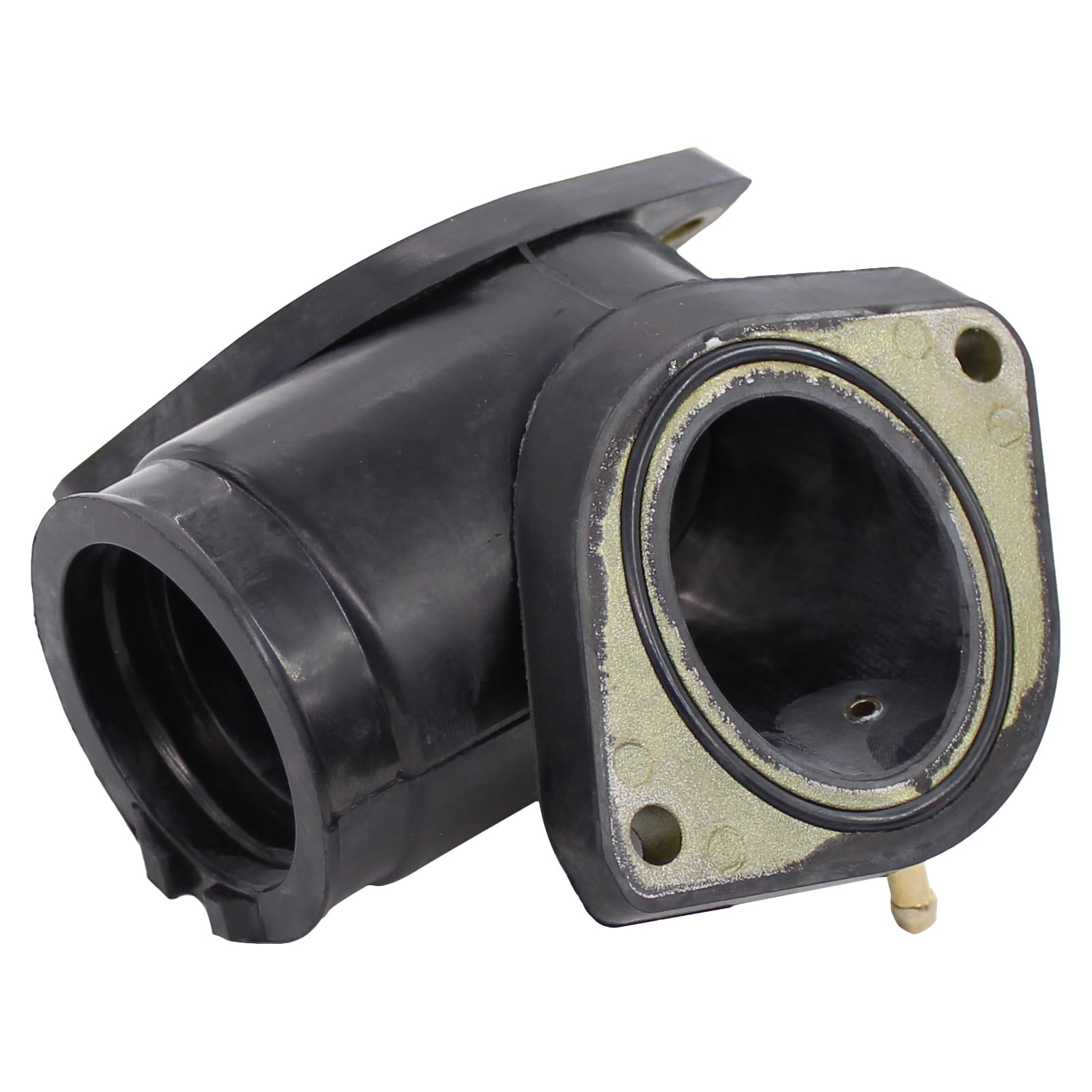 Vergaser Ansaugstutzen mit O-Ring Ansaugkrümmer Ansauggummi Motorrad Ansaugmanschette Vergasermanschetten Verbindung Rohr mit Dichtung für Yamaha XV 1600 Wildstar XV1600 1999 2000 2001 2002 2003 2004