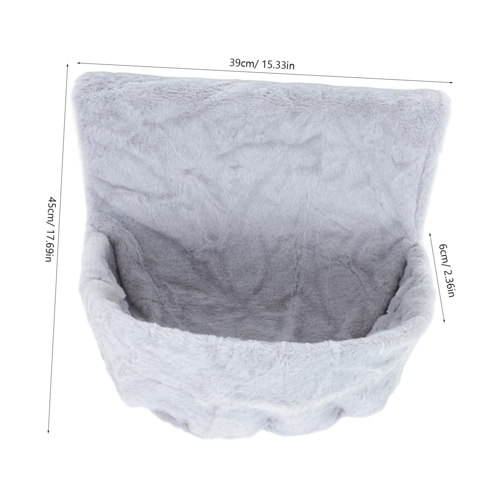 VICASKY Cat Window Perch Hammock Bed with Plush Lining Foldable Detachable Design for Indoor Cats Space Saving Comfortable Window Swing for Relaxation and Observation