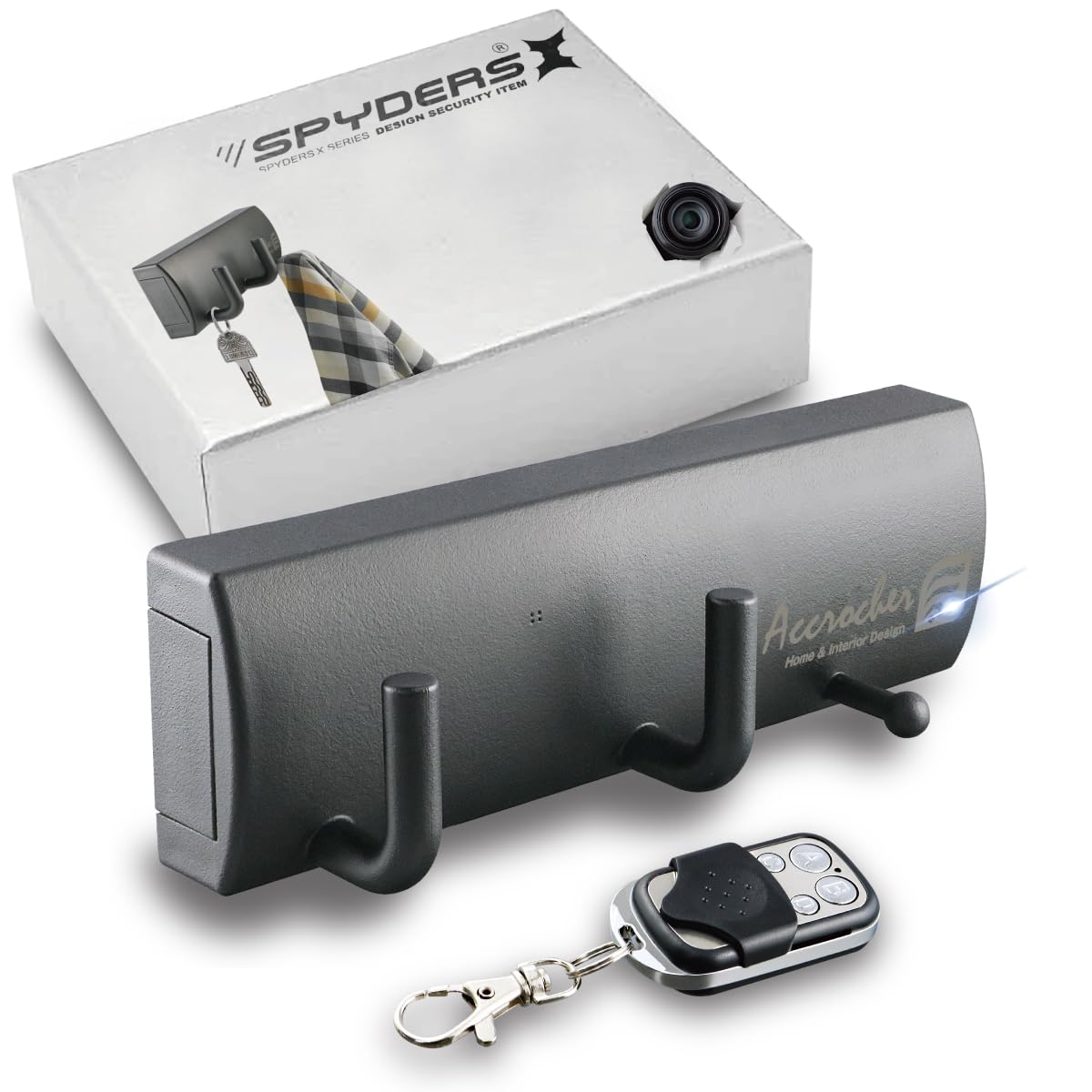 Amazon.co.jp: スパイダーズエックス(SPYDERSX) フック型 小型防犯