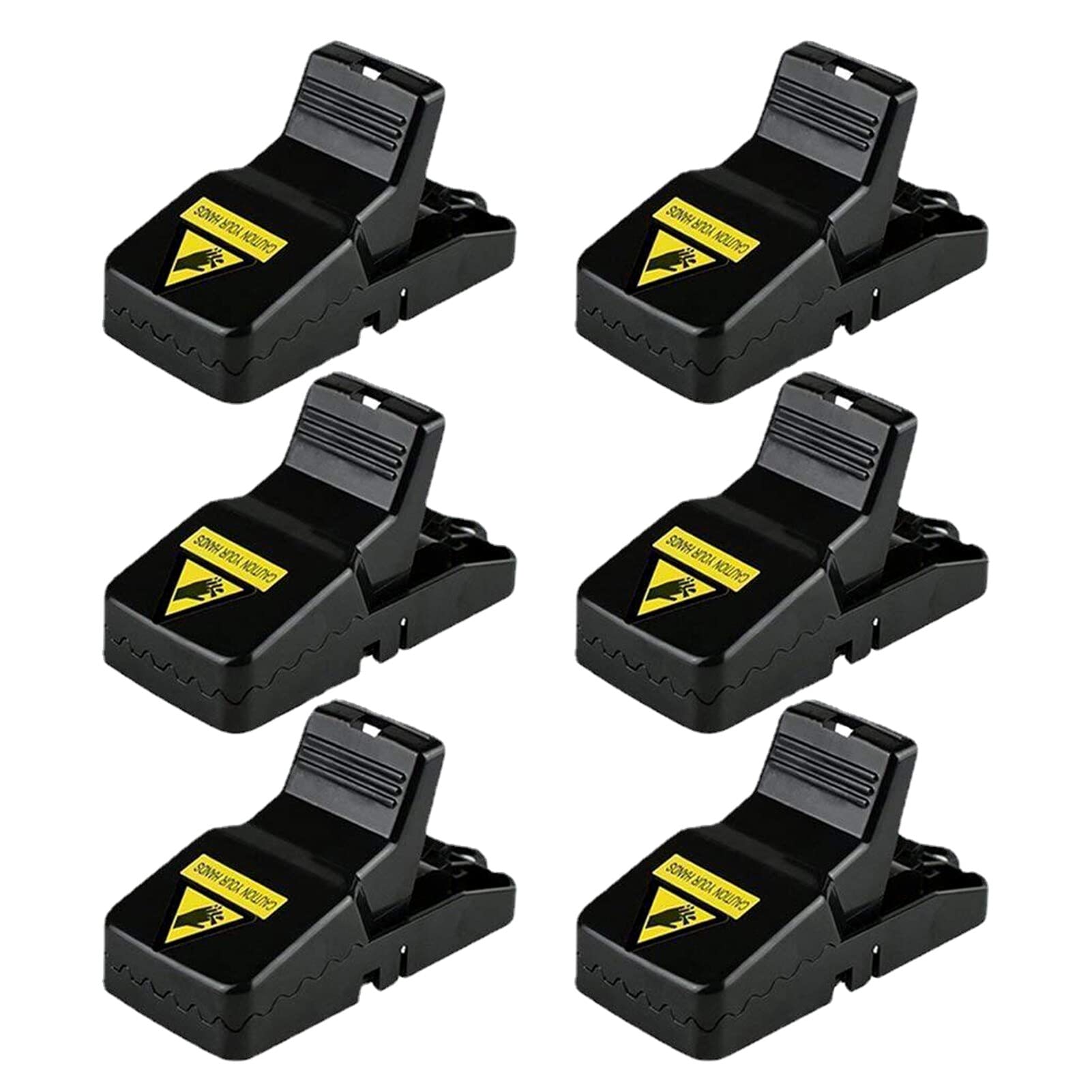 6 PCS Reusable P-lastic S-mart Mouse Trap Quick Kill ce Traps for IndoorOutdoor Pet Rodent Voles Hamsters Moles