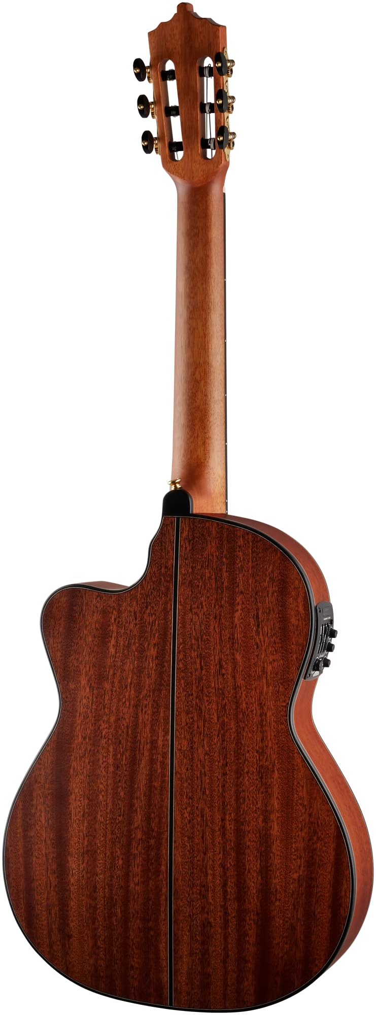 ARTESANO Gitara koncertowa, Nuevo Marrón Cut Thin, Preamp
