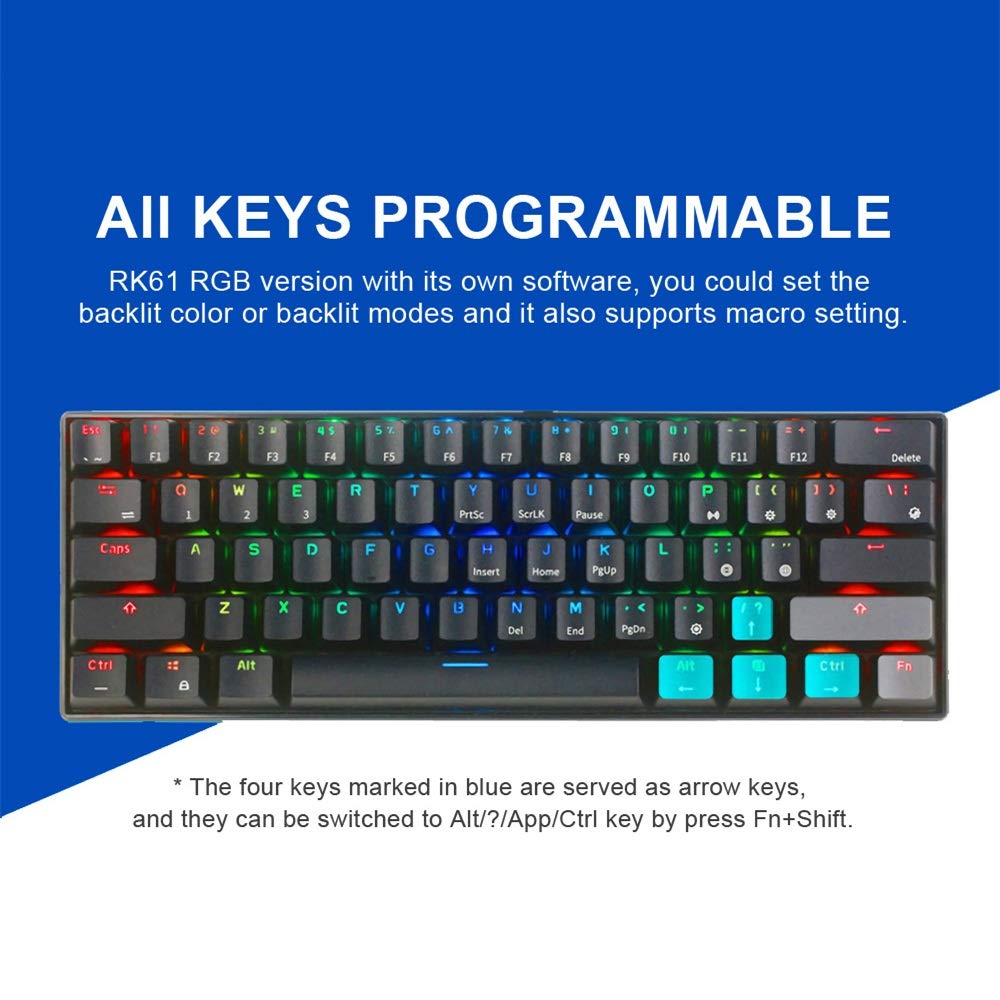 キーボード Haru Amazon | Ussixchare 60%キーボード メカニカル RGB バックライト 有線