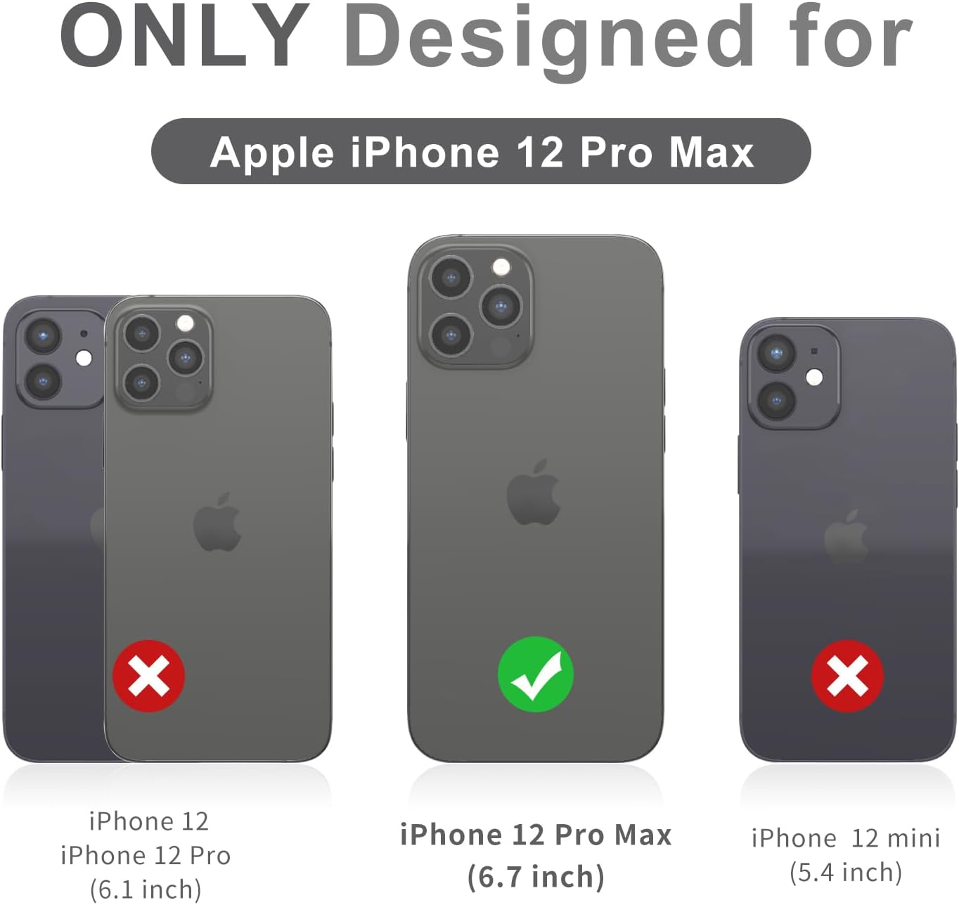 for iPhone 12 Pro Max Case, [Don't Touch My Phone] for Boys,Kids image 2
