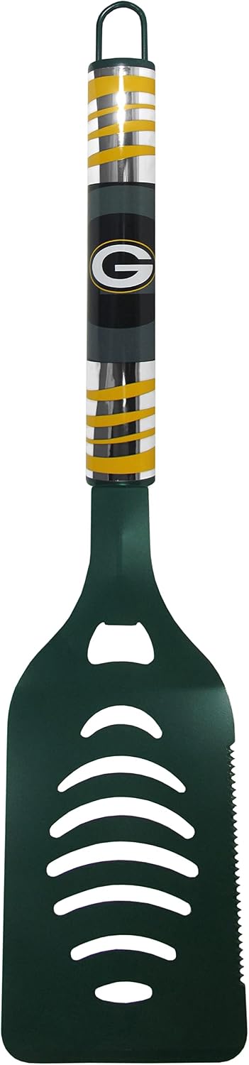 Siskiyou Sports NFL Green Bay Packers 3 pc Color BBQ Tool Set, Team Colors, One Size