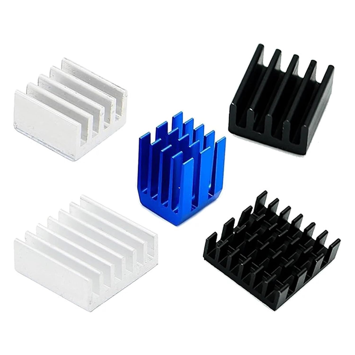 Aluminum Heatsink 50PCS 3D Printer chip Radiator Cooling(14x14x7)