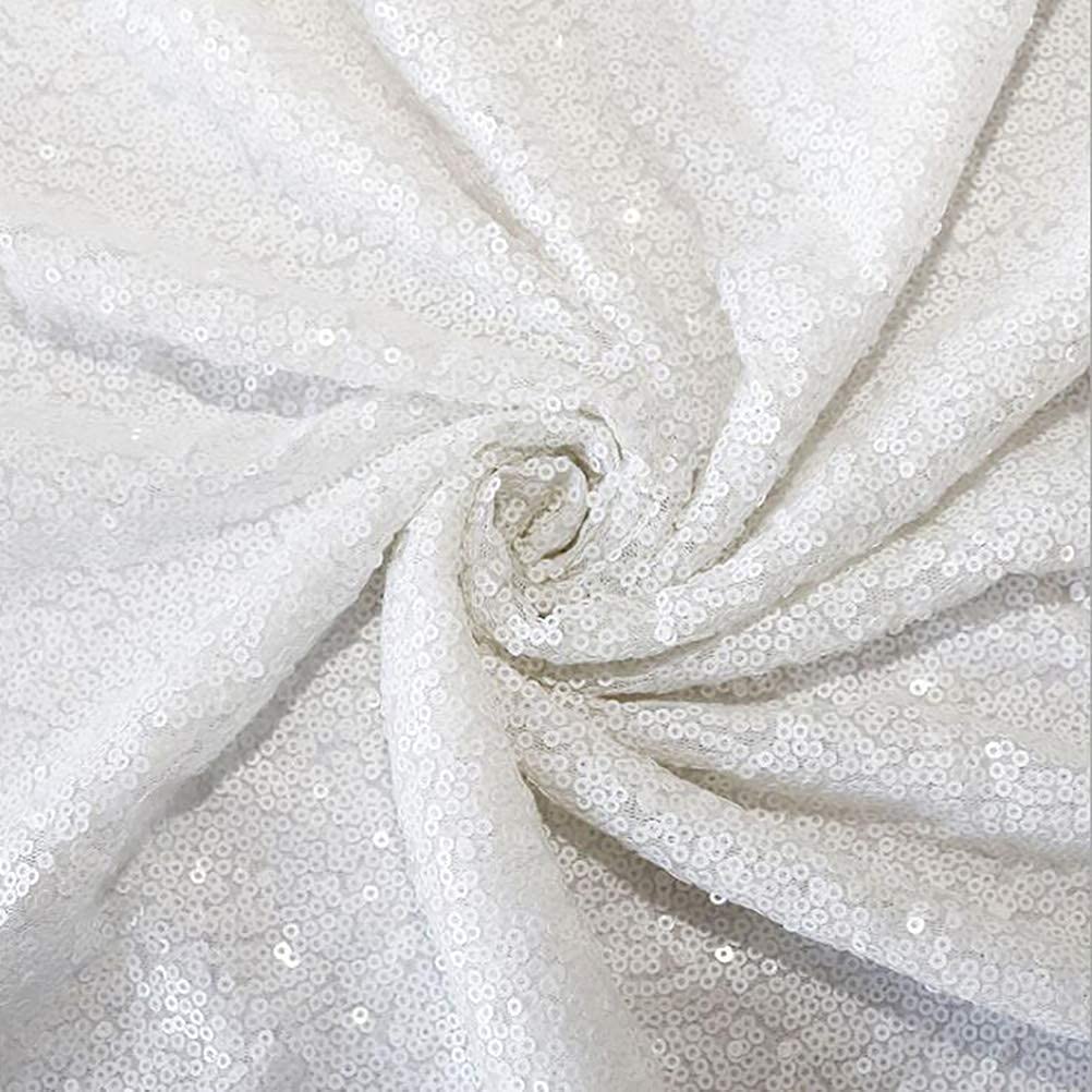 BOCbco Embroidered Table Cover,Waterproof Polyester Banquet Decoration Holiday Dinner Wparty Cake Dessert Event,Rectangle Sequins Tablecloth/O/120 * 120Cm(47 * 47Inch)