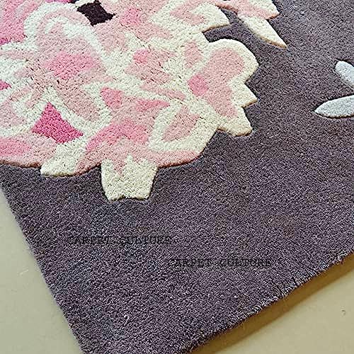 Image of Carpet Mahal Handmade Handwoven Tufted Made of 100% Soft Blended Wool Export Quality Carpets with 1 Inch Thickness (12x18 Feet) Color Multi