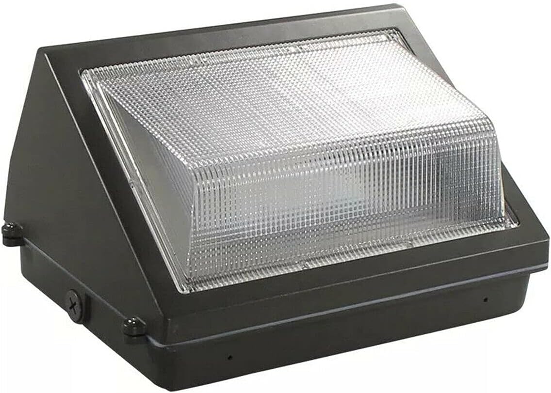 100W 347V 480V High Efficiency LED Wall Pack Light[MH HID HPS Replacement] Security Lamp Outdoor Lighting Roadway Fixture IP65 5000K Daylight ETL DLC Lighting Facts