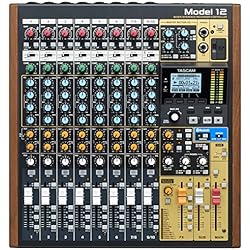 Tascam Model 12 استوديو متعدد المسارات متعدد المسارات متعدد المسارات 12 مسارًا ، خلاط ، واجهة صوت USB ووحدة تحكم DAW