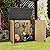 YITAHOME Outdoor Horizontal Storage Sheds w/o Shelf, 35 Cu Ft Lockable Resin Waterproof Shed, Ideal for Garden Tools, Easy to Assemble, Brown