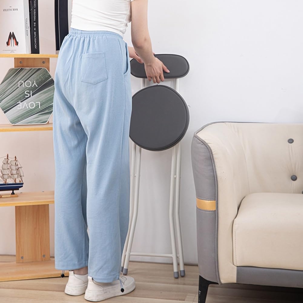 Tabouret Batterie / Batteur Pivotant Avec Dossier - Hauteur Réglable 45-60 Cm, Pliable, Charge 120 Kg