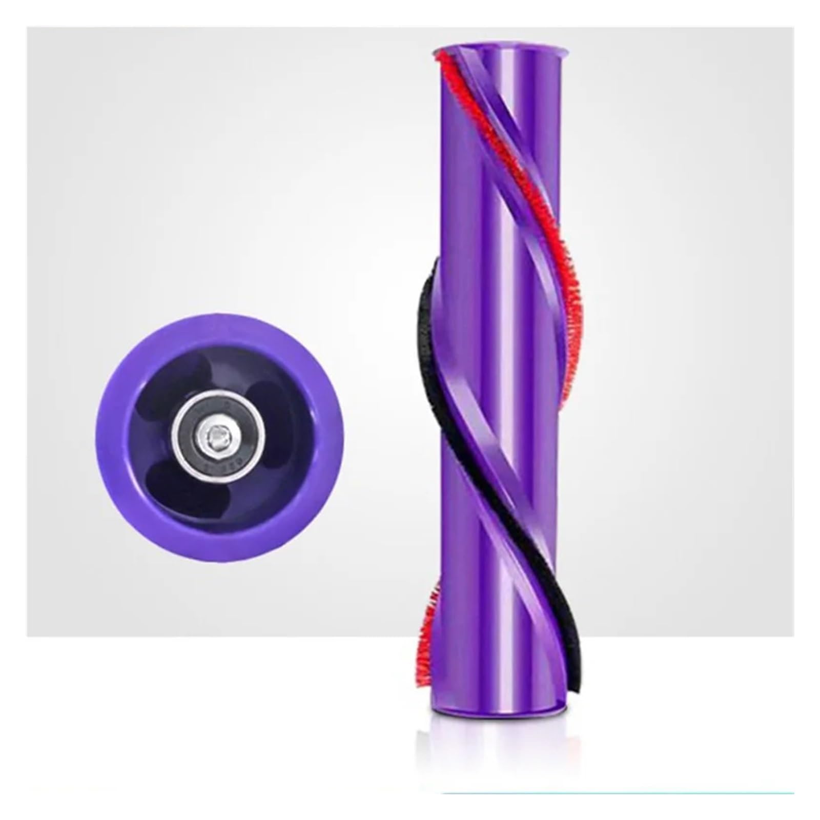 Elektryczna szczotka rolkowa, akcesoria zastępcze, kompatybilna z odkurzaczami Dyson V6 V7 (2 szt.)