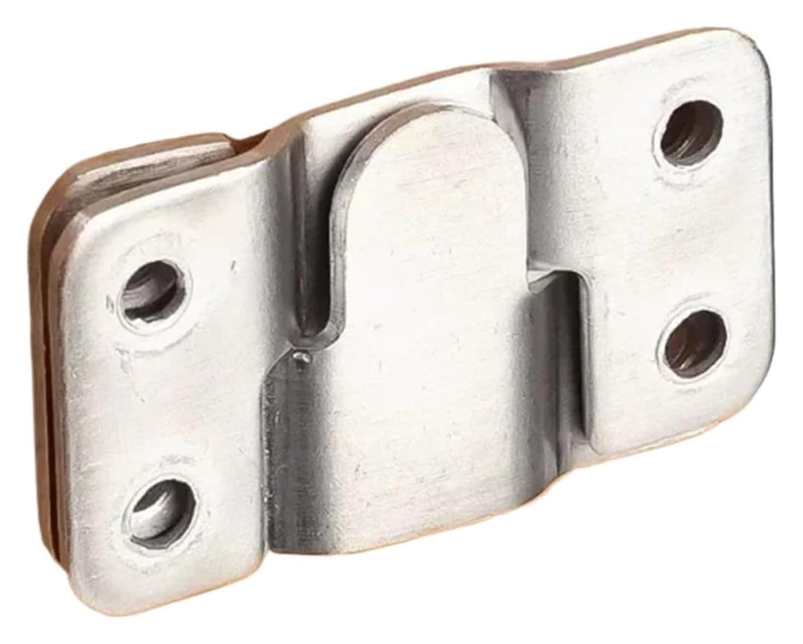 Kxaoxgrc One Color Stainless Interlocking Flush Mount Brackets, 30Pcs Picture Frame Hangers Interlock Hanging Buckle Flush Mount Brackets Connectors, S/L(S)
